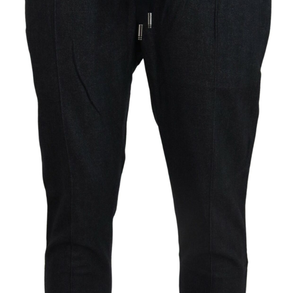 Dolce & Gabbana Gray Cotton Jogger Men Pants