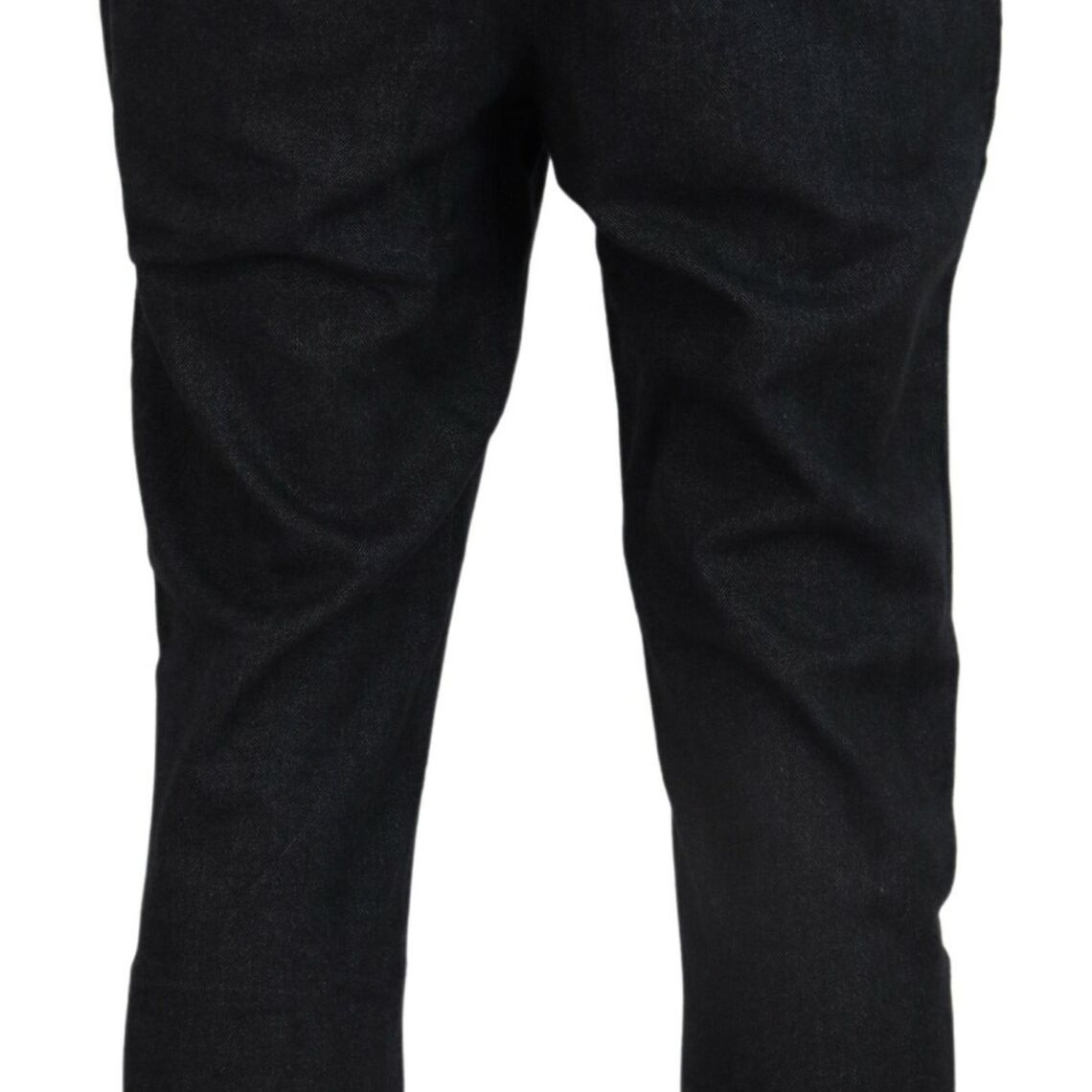Dolce & Gabbana Gray Cotton Jogger Men Pants
