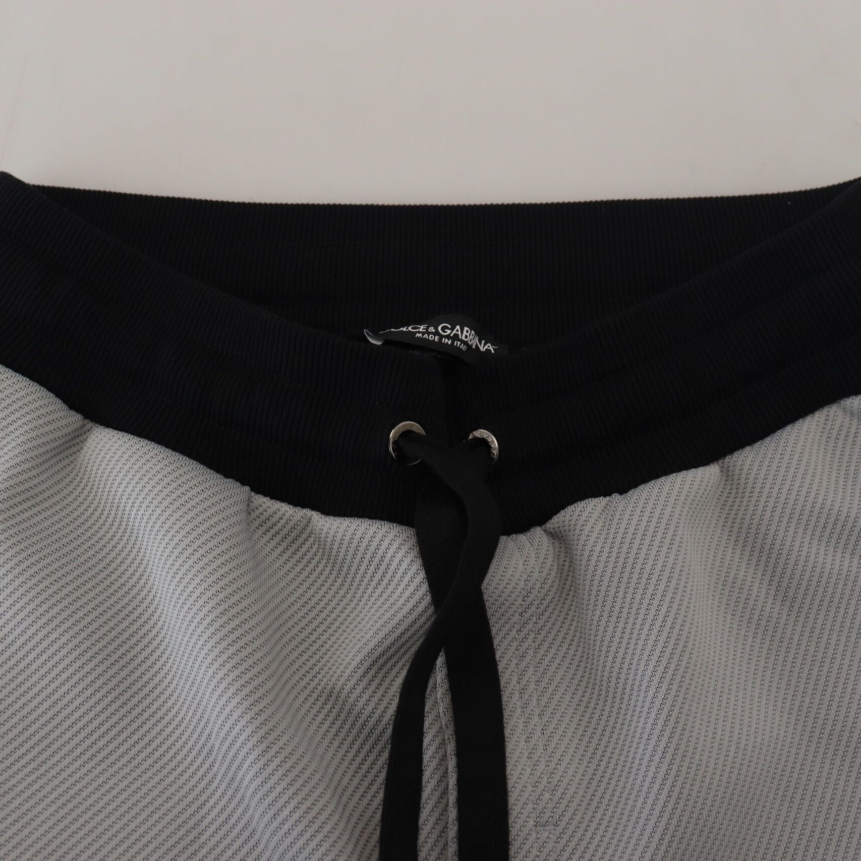 Dolce & Gabbana Gray Polyester Sweatpants Jogger Pants