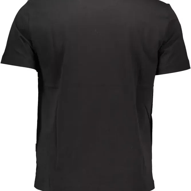 Plein Sport Black Cotton T-Shirt