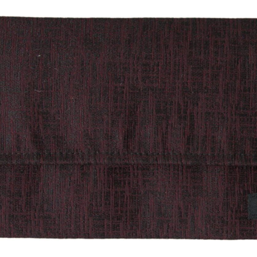 Dolce & Gabbana Maroon Pleated Elastic Ear Strap Face Mask
