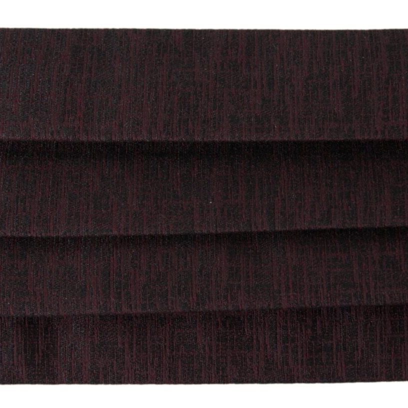 Dolce & Gabbana Maroon Pleated Elastic Ear Strap Face Mask