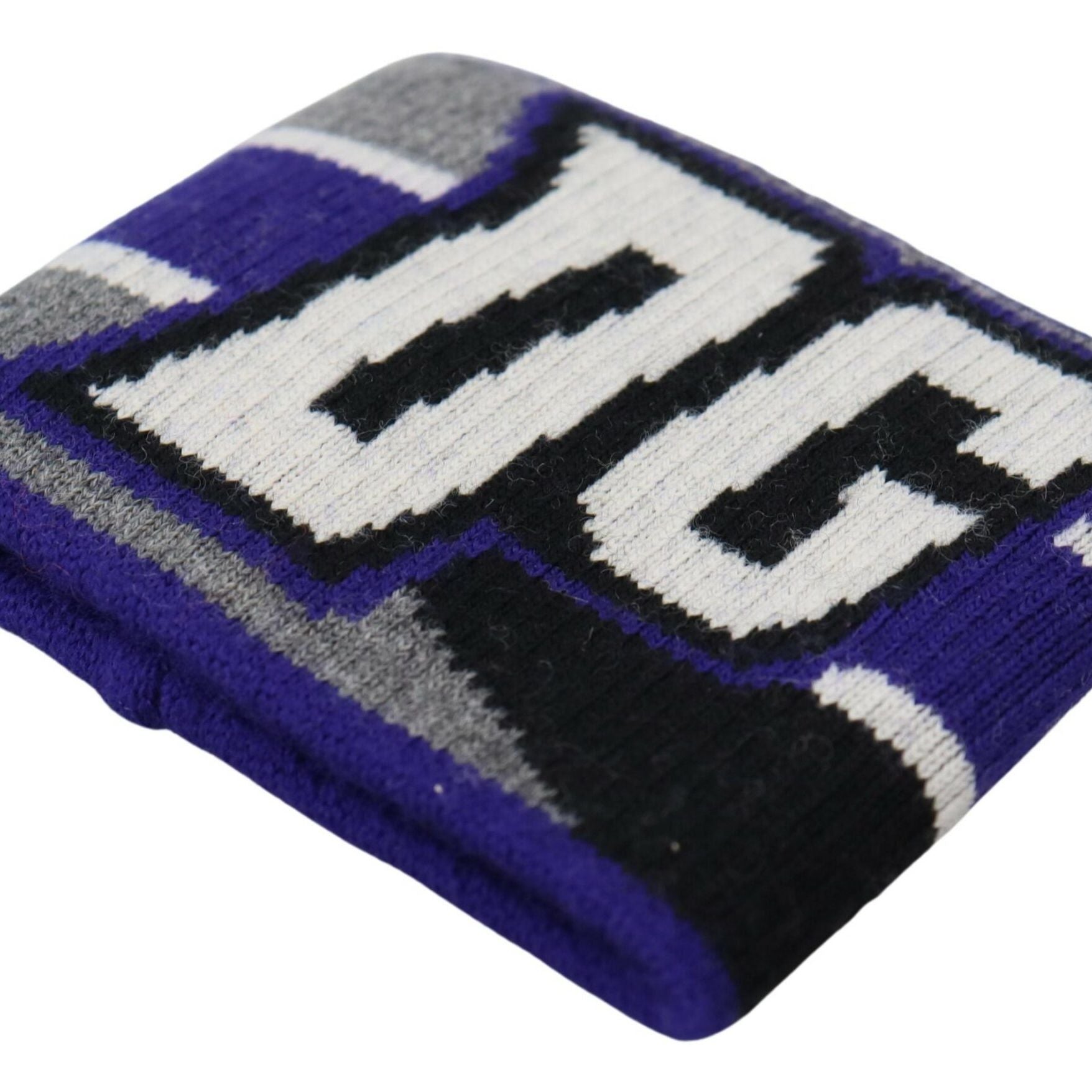 Dolce & Gabbana Purple Logo Two Piece Set Wristband