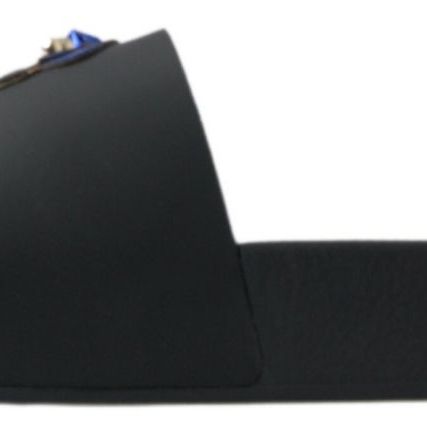 Dolce & Gabbana Black Slides Sandals Beach Saint Barth Shoes