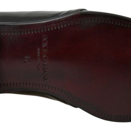 Dolce & Gabbana Black Patent Leather Formal Shoes