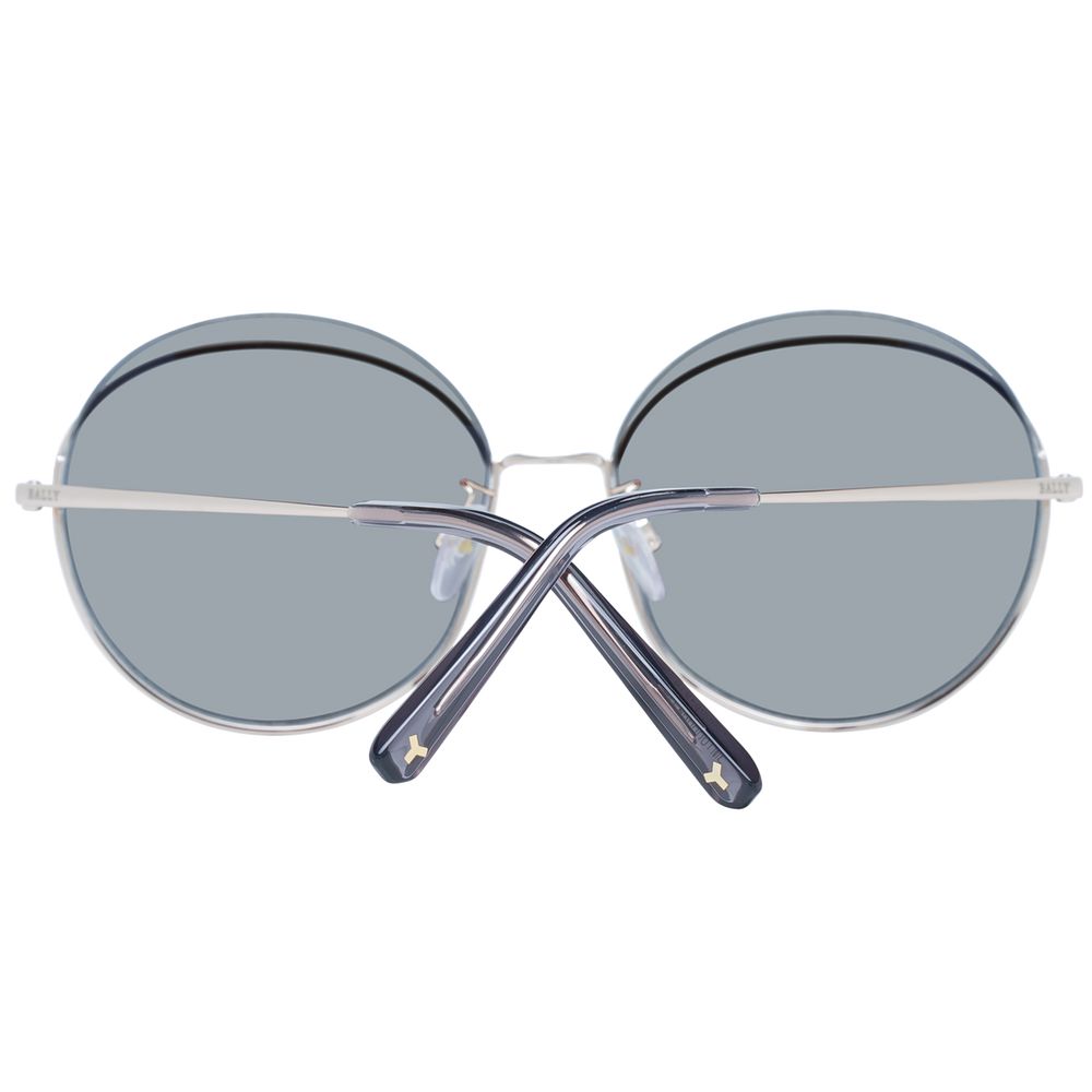 Bally Rose Gold Metal Sunglasses