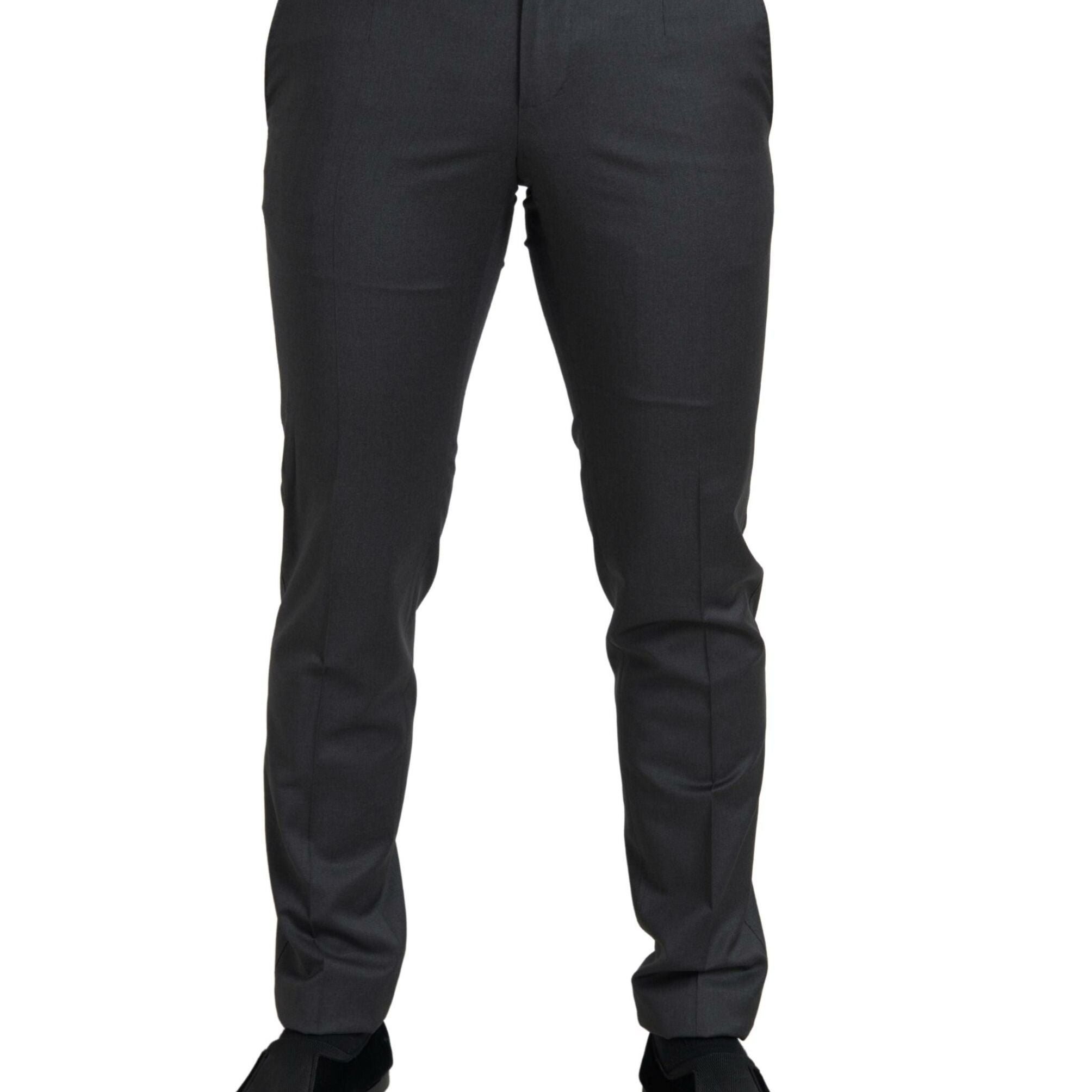 Dolce & Gabbana Gray 2 Piece Double Breasted SICILIA Suit