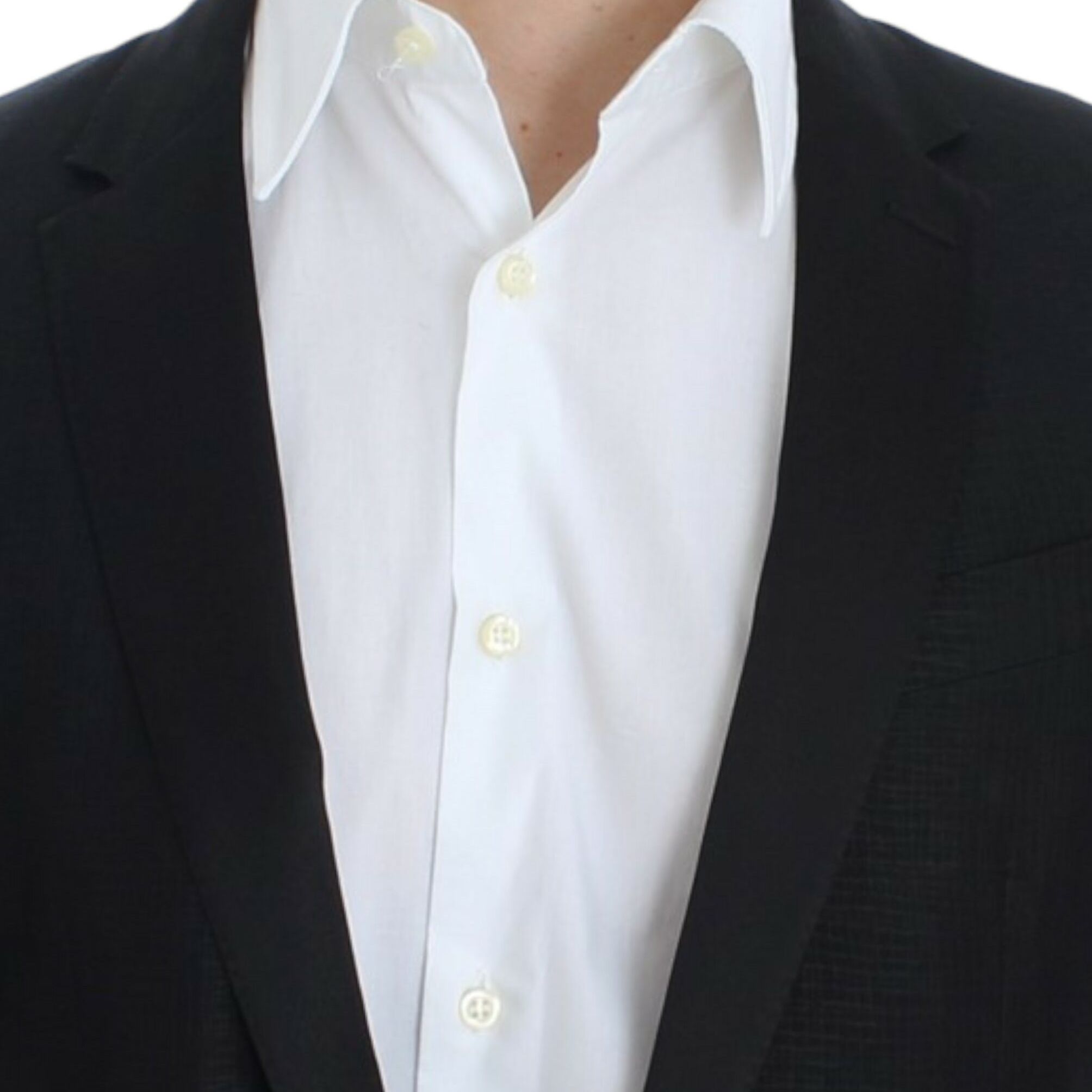 Dolce & Gabbana Black wool MARTINI slim blazer