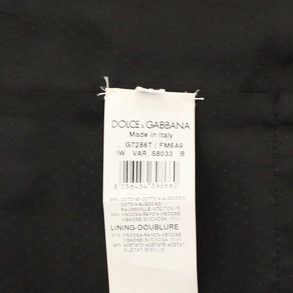 Dolce & Gabbana Brown Cotton Blend Dress Vest Gilet