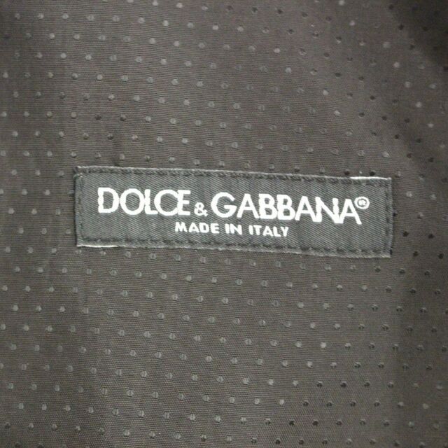 Dolce & Gabbana Gray Cotton Blend Logo Vest Gilet Weste