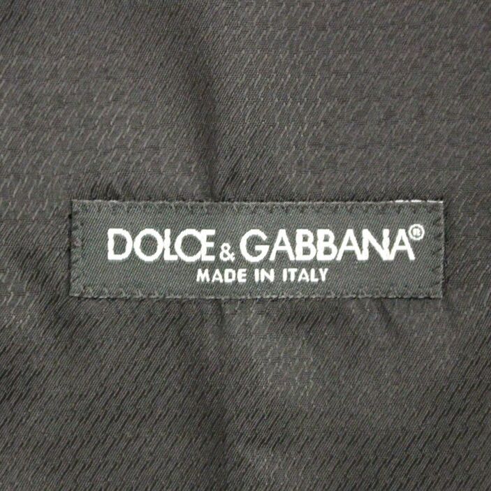 Dolce & Gabbana Gray Wool Formal Dress Vest Gilet Weste