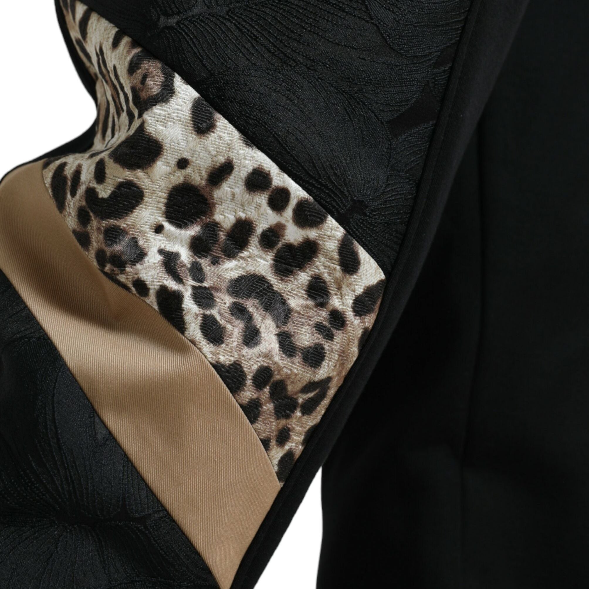 Dolce & Gabbana Black Cotton Slim Stretch Jogger Pants