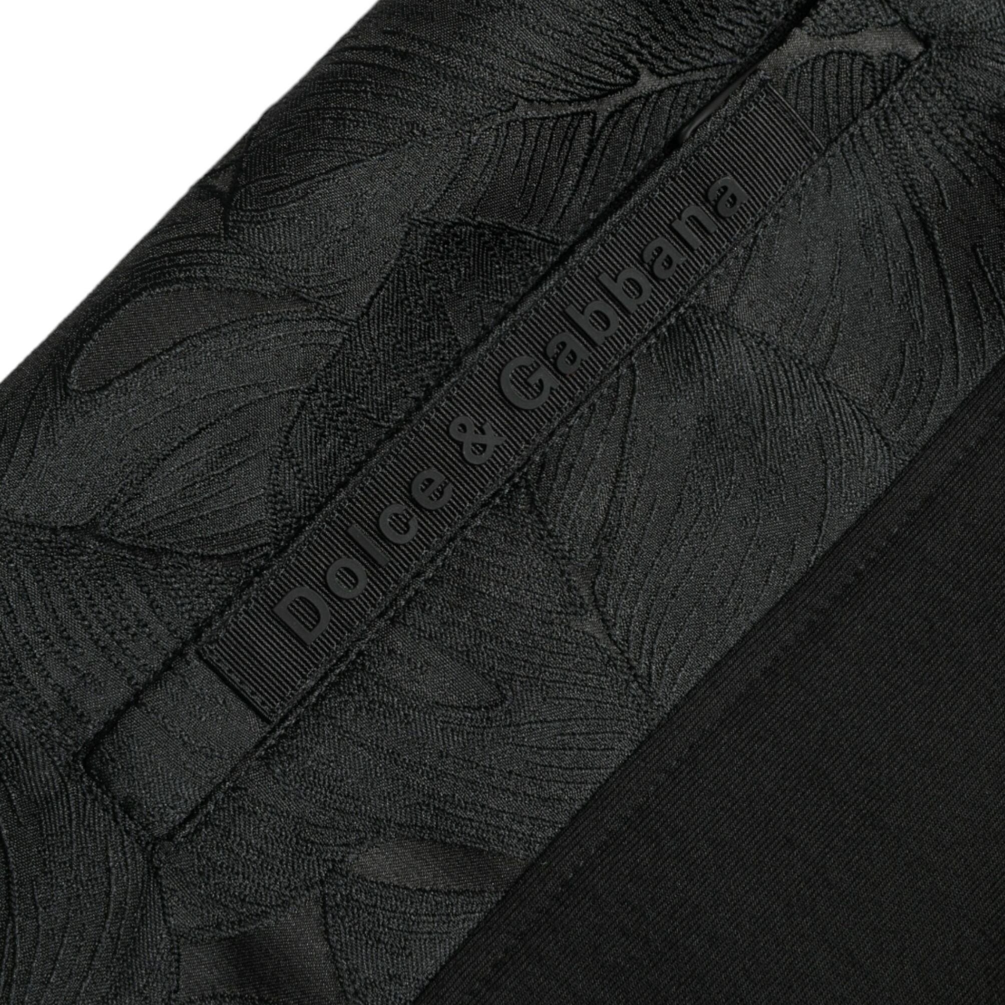 Dolce & Gabbana Black Cotton Slim Stretch Jogger Pants