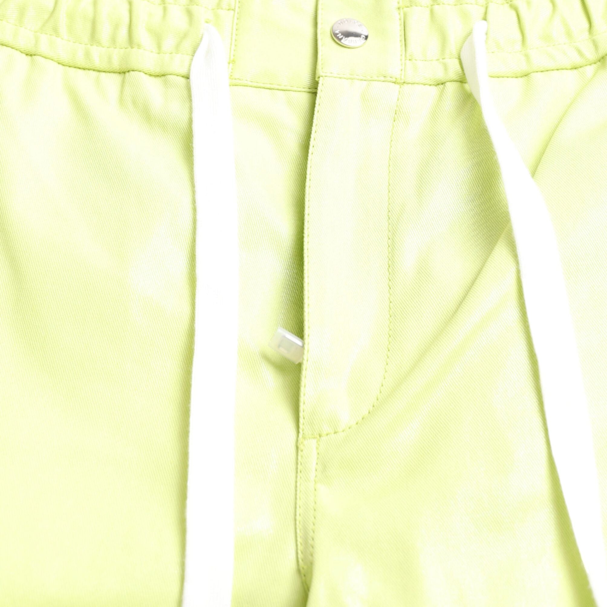 Dolce & Gabbana Light Green Cotton Men Cargo Bermuda Shorts