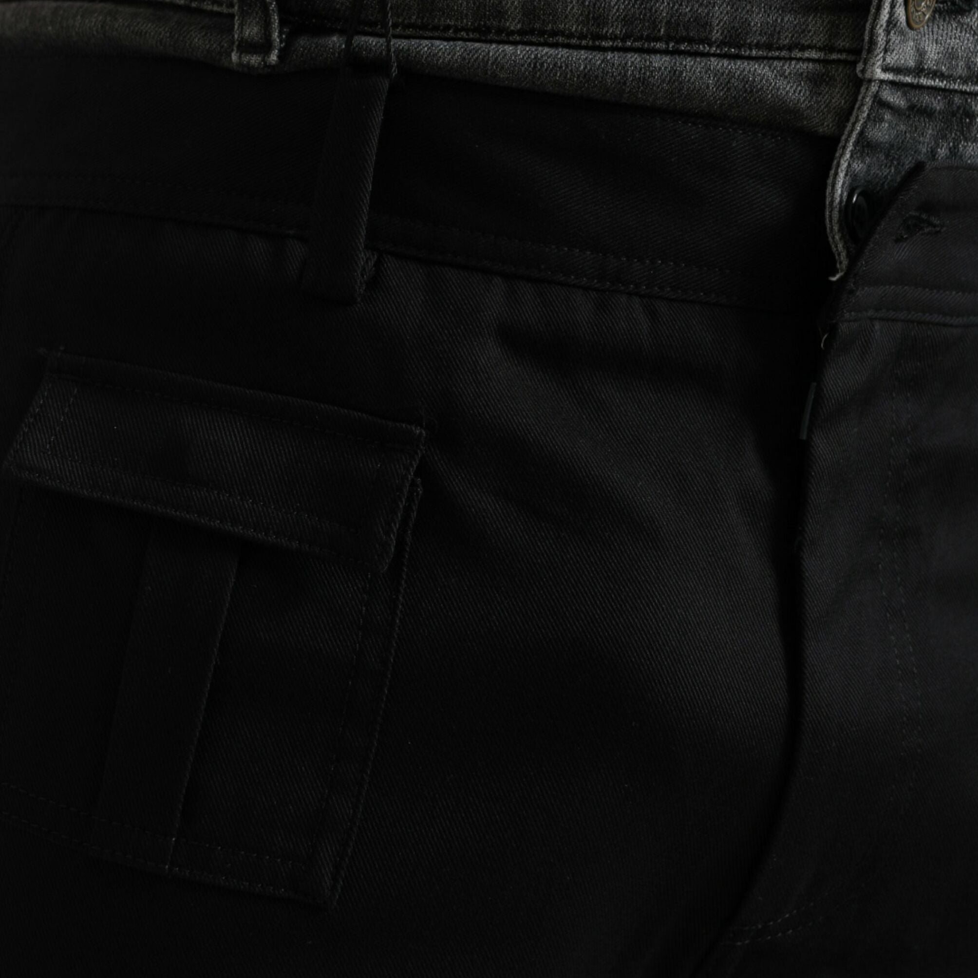 Dolce & Gabbana Black Gray Slim Cotton Denim Jeans Pants