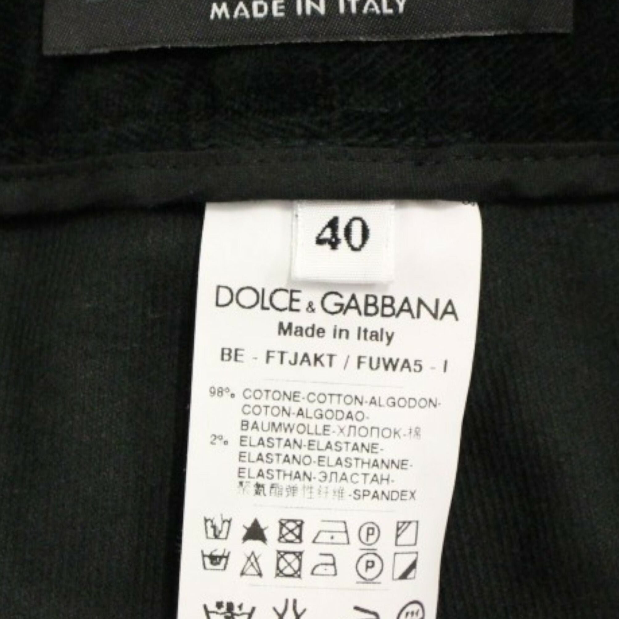 Dolce & Gabbana Dark green cotton shorts pants