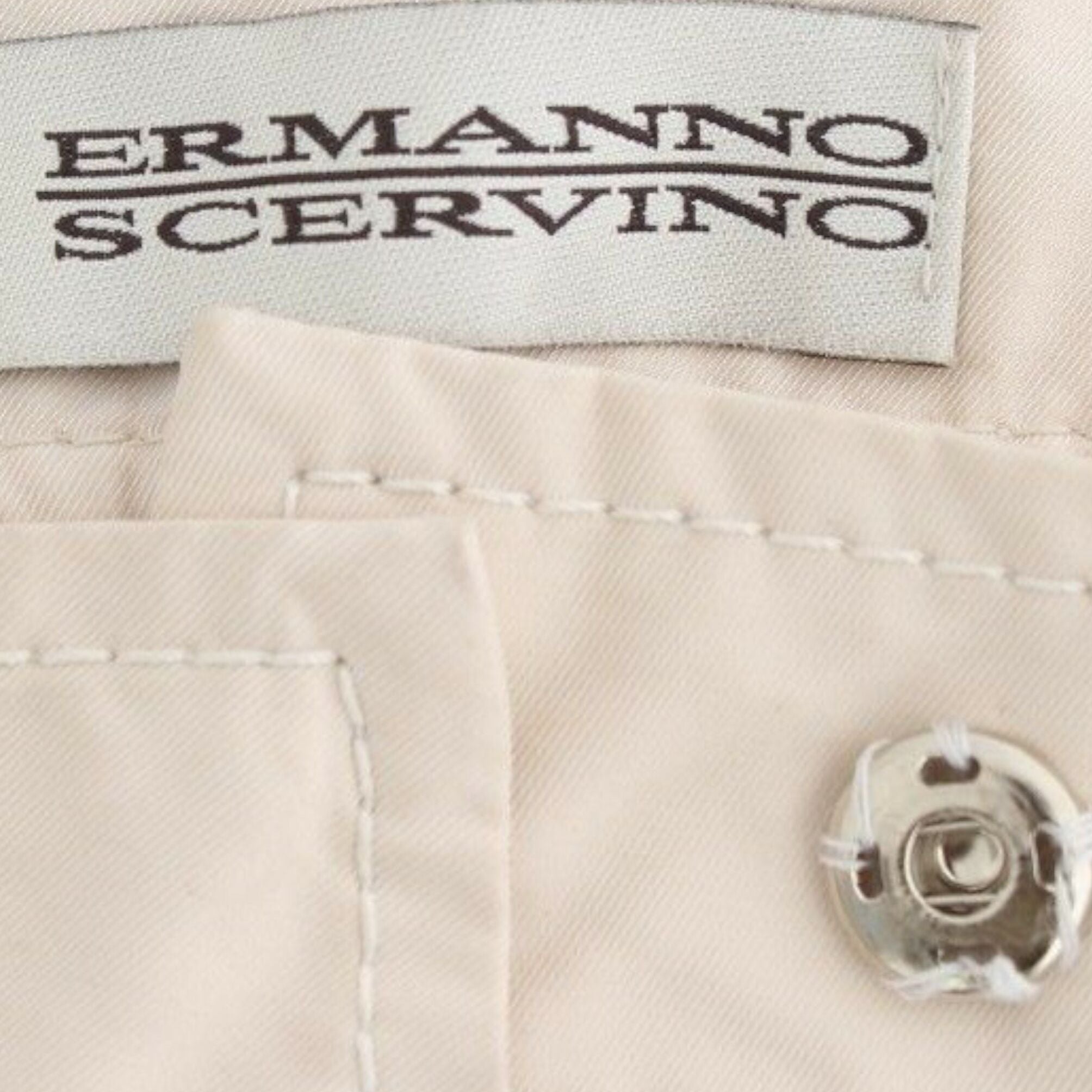 Ermanno Scervino Beige Chinos Casual Dress Pants Khakis