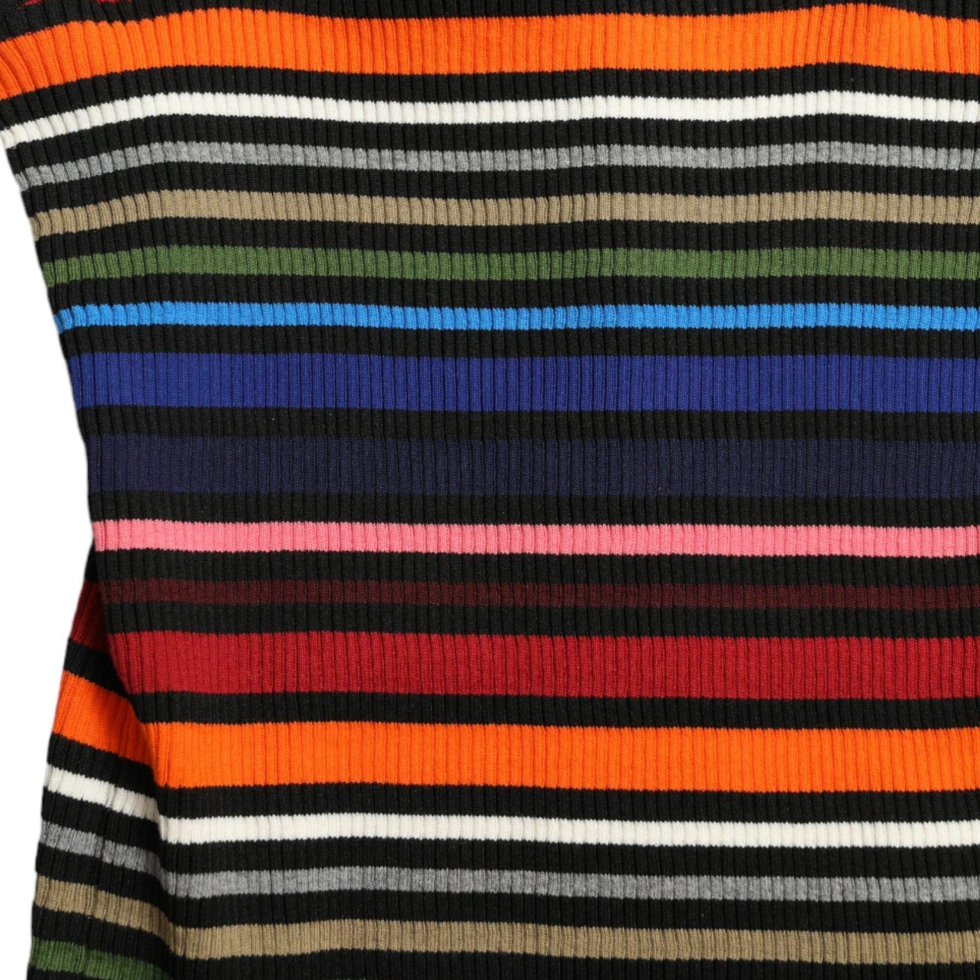 Dolce & Gabbana Multicolor Stripes Spaghetti Strap Tank Top