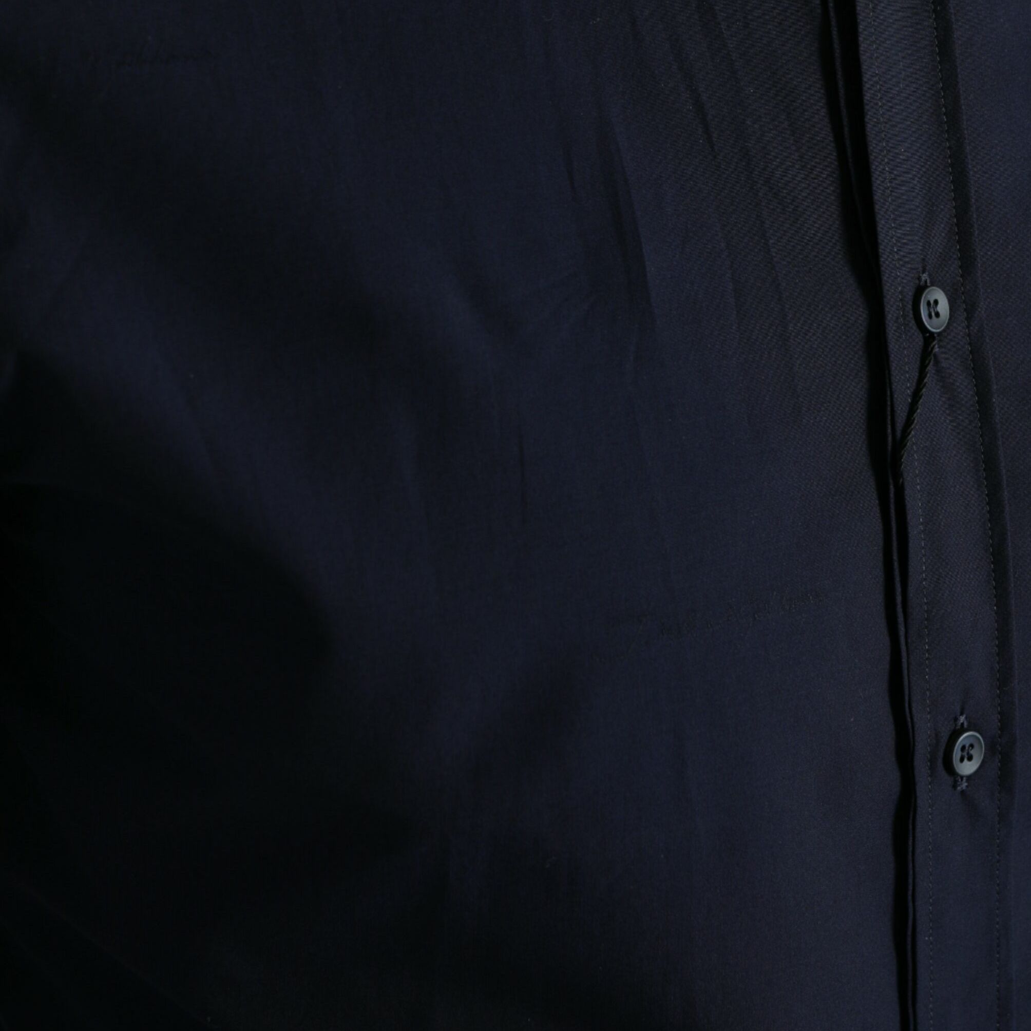 Dolce & Gabbana Navy Blue Slim Fit Formal GOLD Dress Shirt