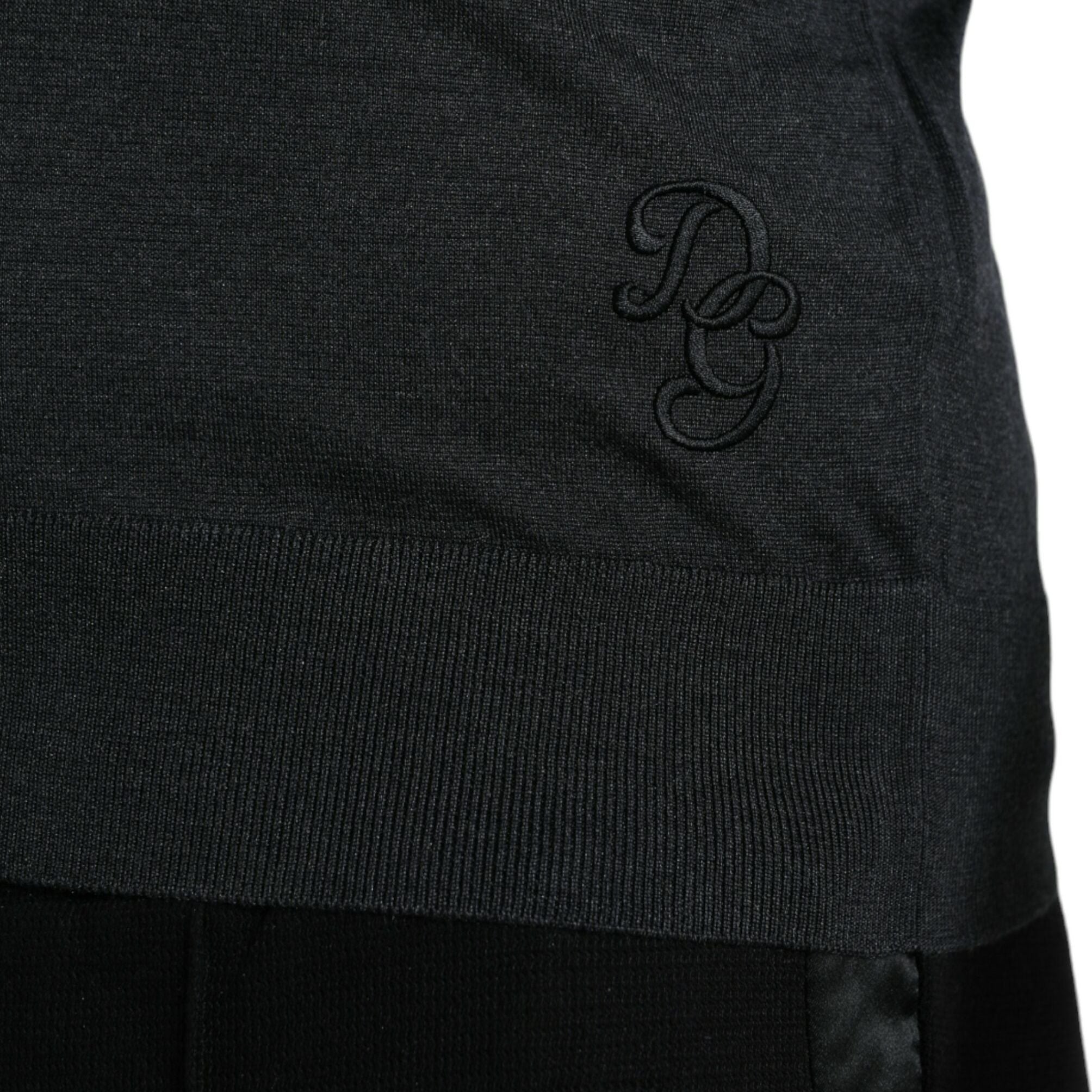 Dolce & Gabbana Dark Gray Crew Neck Short Sleeves T-shirt
