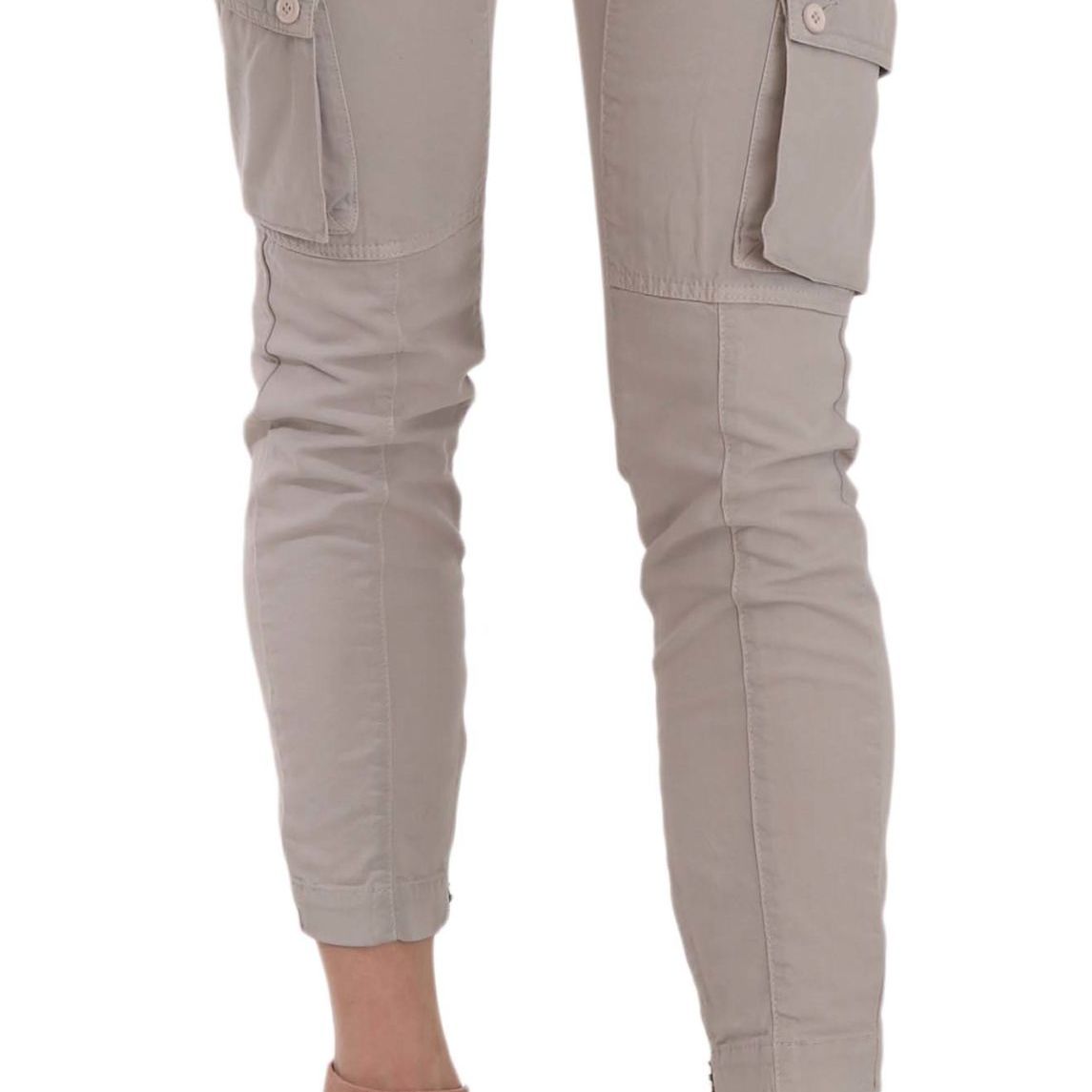 Dolce & Gabbana Casual Fitted Khaki Trousers Pants