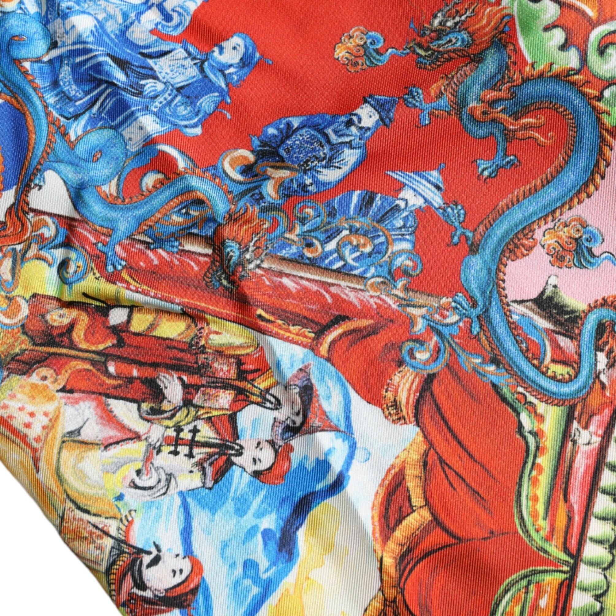 Dolce & Gabbana Multicolor Patterned Button Down Casual Shirt
