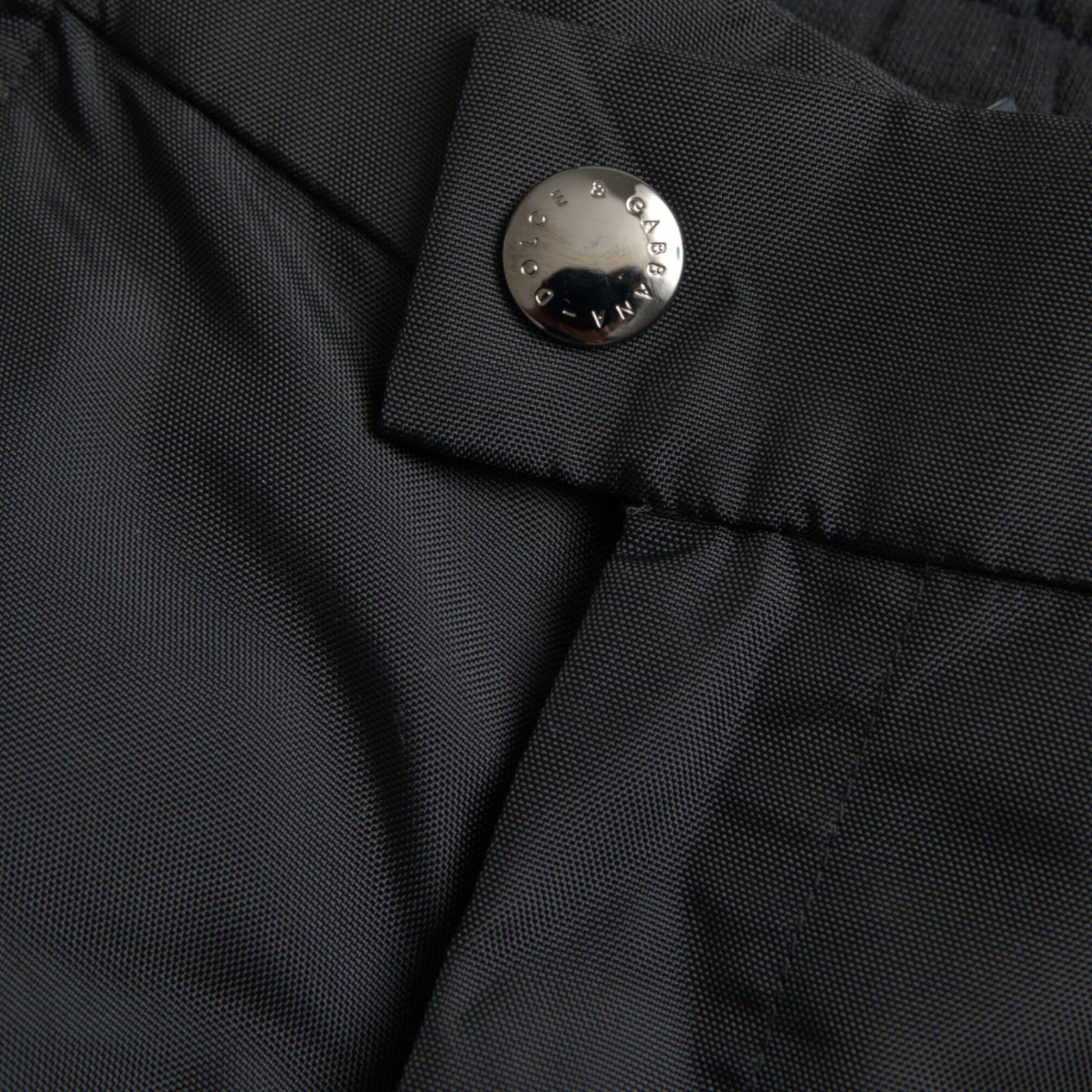 Dolce & Gabbana Black Cotton Blend Skinny Pants