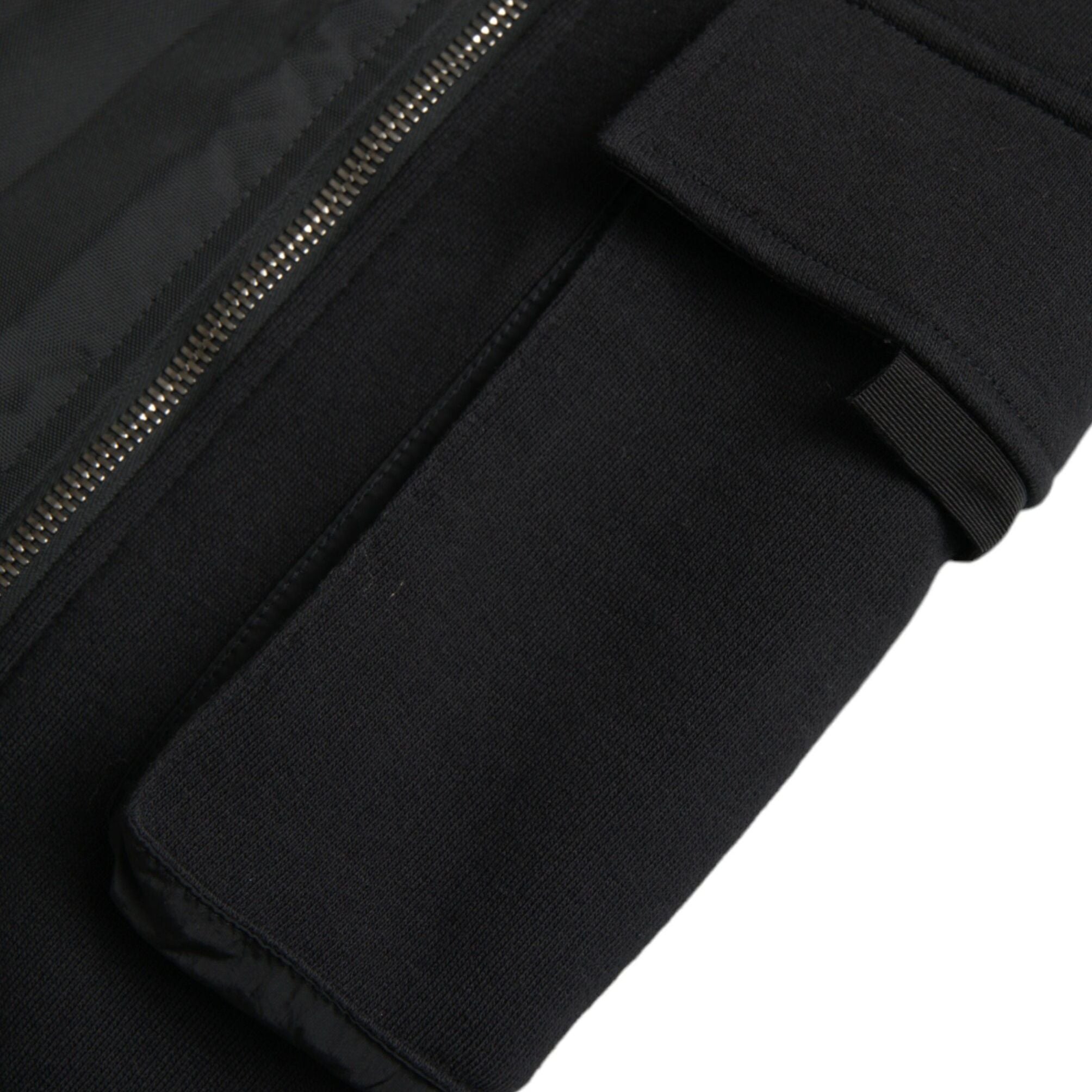 Dolce & Gabbana Black Cotton Blend Skinny Pants