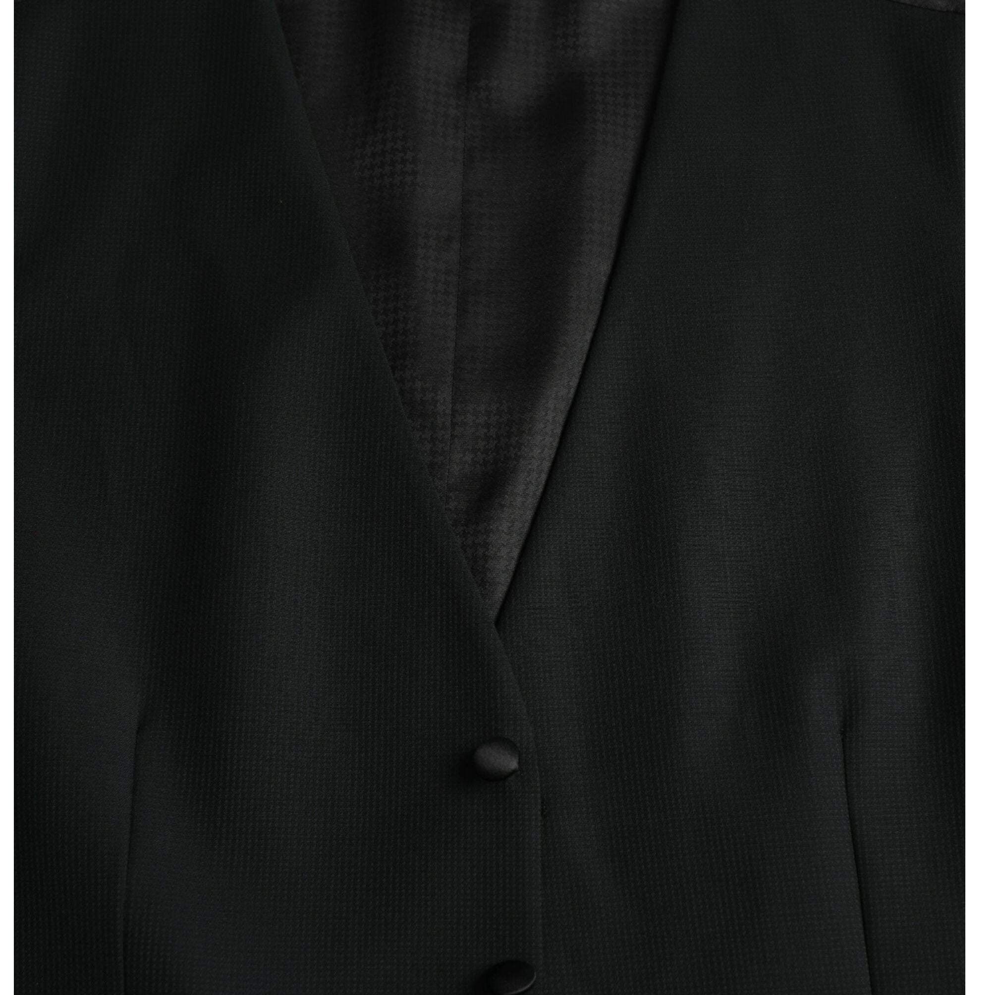 Dolce & Gabbana Black Wool Waistcoat Dress Formal Vest