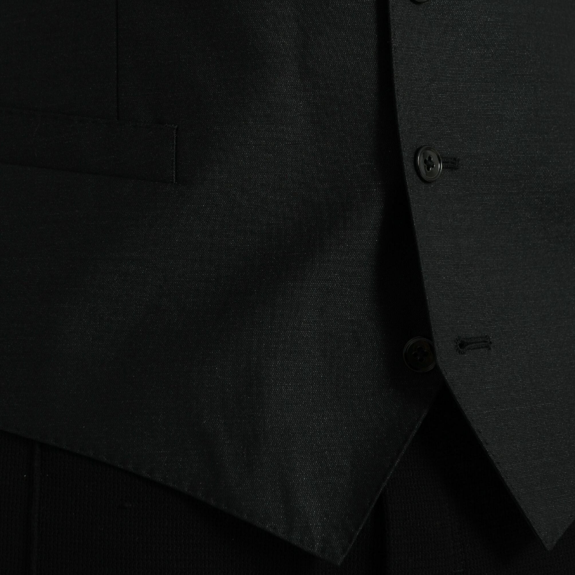 Dolce & Gabbana Black Wool Waistcoat Dress Formal Vest