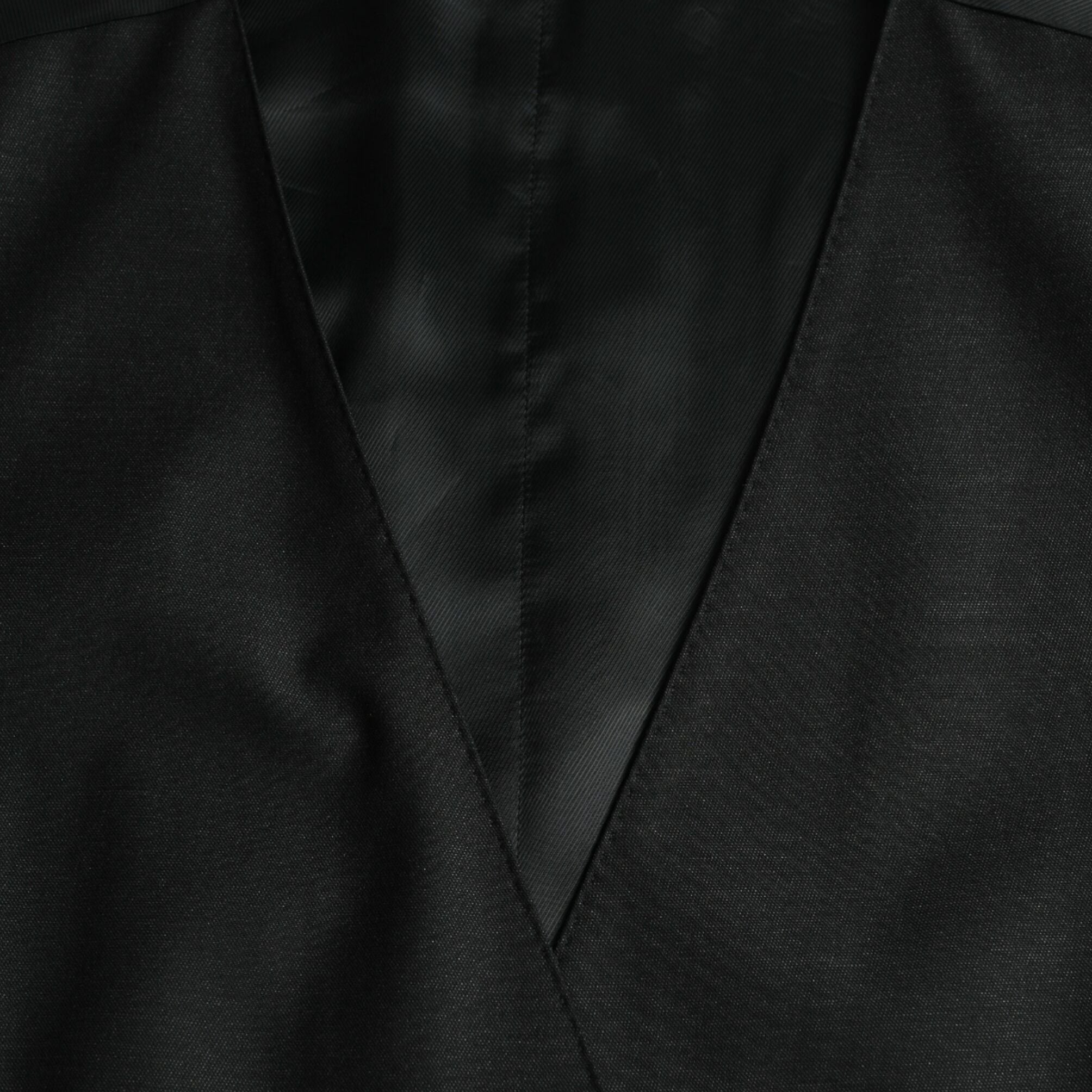 Dolce & Gabbana Black Wool Waistcoat Dress Formal Vest