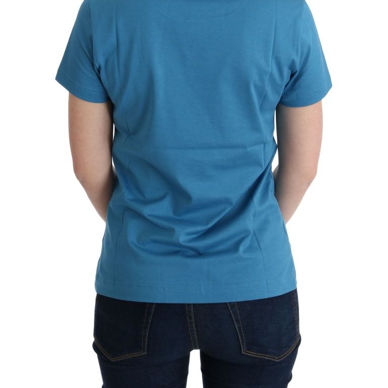 Dolce & Gabbana Blue Cotton 2017 Motive T-Shirt