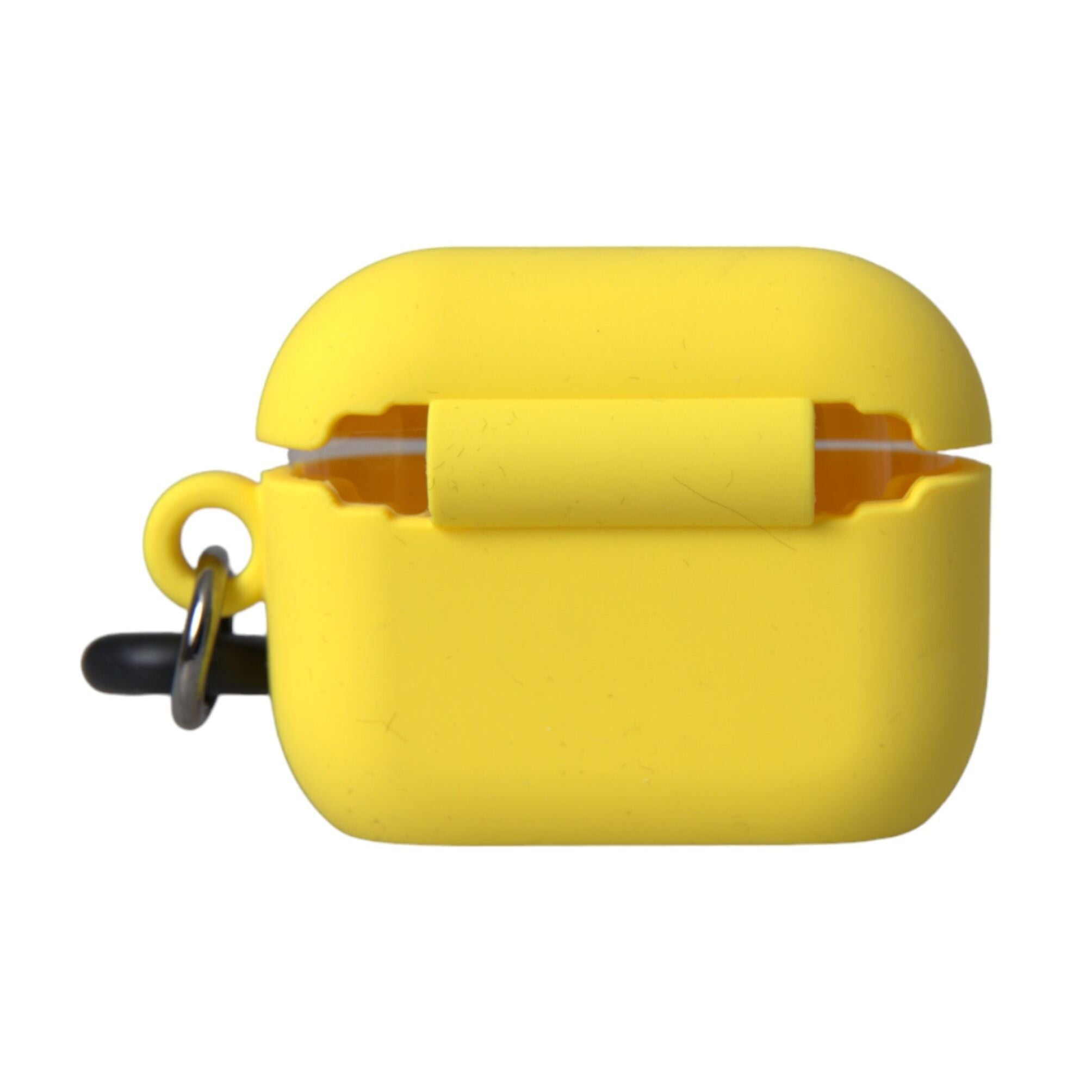 Dolce & Gabbana Yellow Silicone Logo Embossed Airpods Case