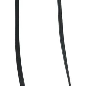 Dolce & Gabbana Black Leather Bifold Shoulder Sling Women Wallet