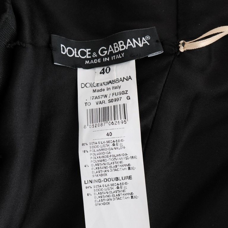 Dolce & Gabbana Gold Silk Stretch Romper Body