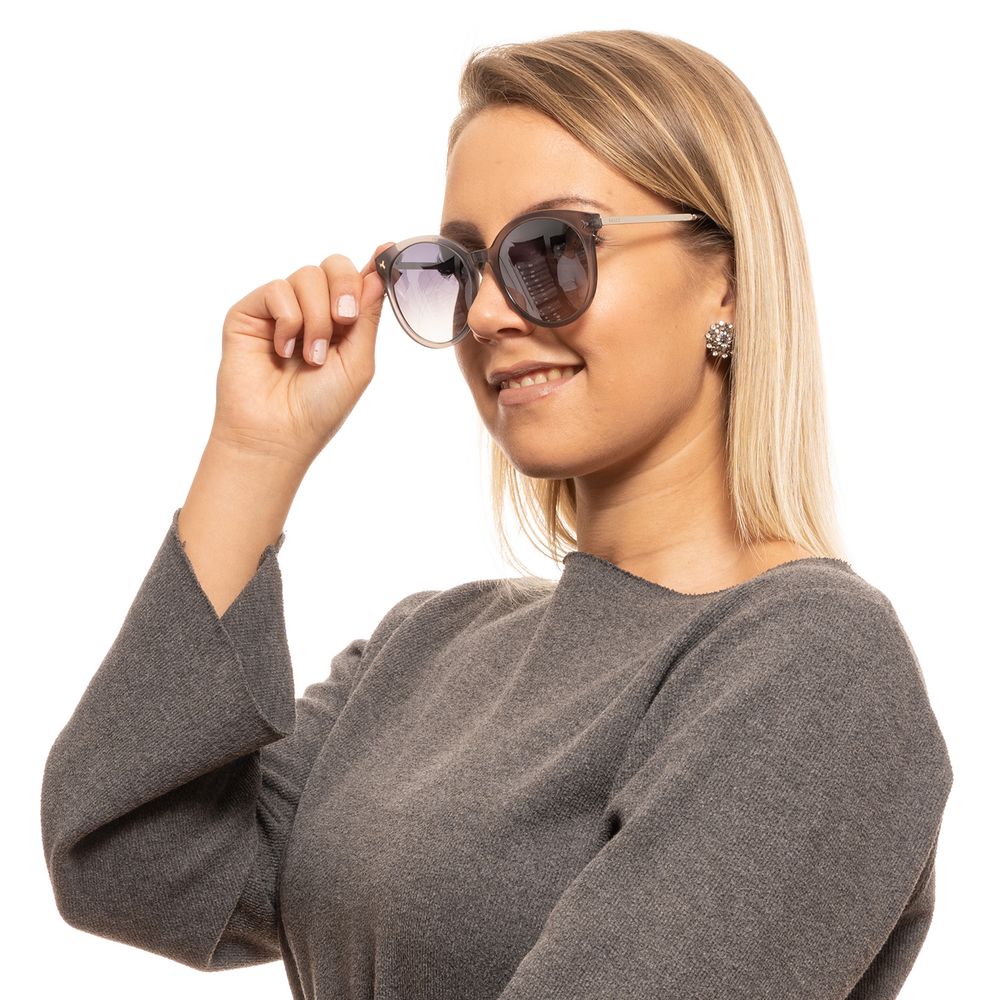 Bally Gray Metal & Plastic Sunglasses