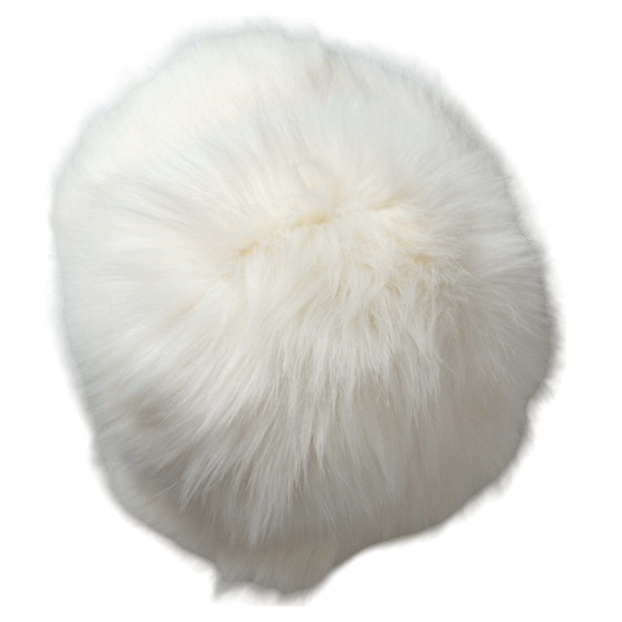 Dolce & Gabbana White Acrylic Fur Womens Bucket Hat