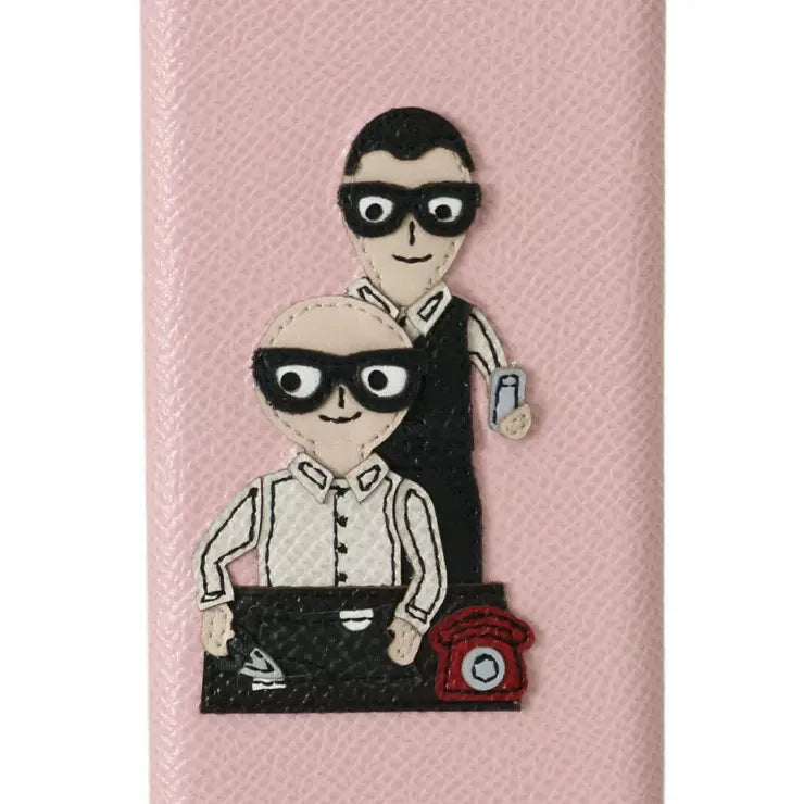Dolce & Gabbana Charger USB Pink Leather #DGFAMILY Power Ban