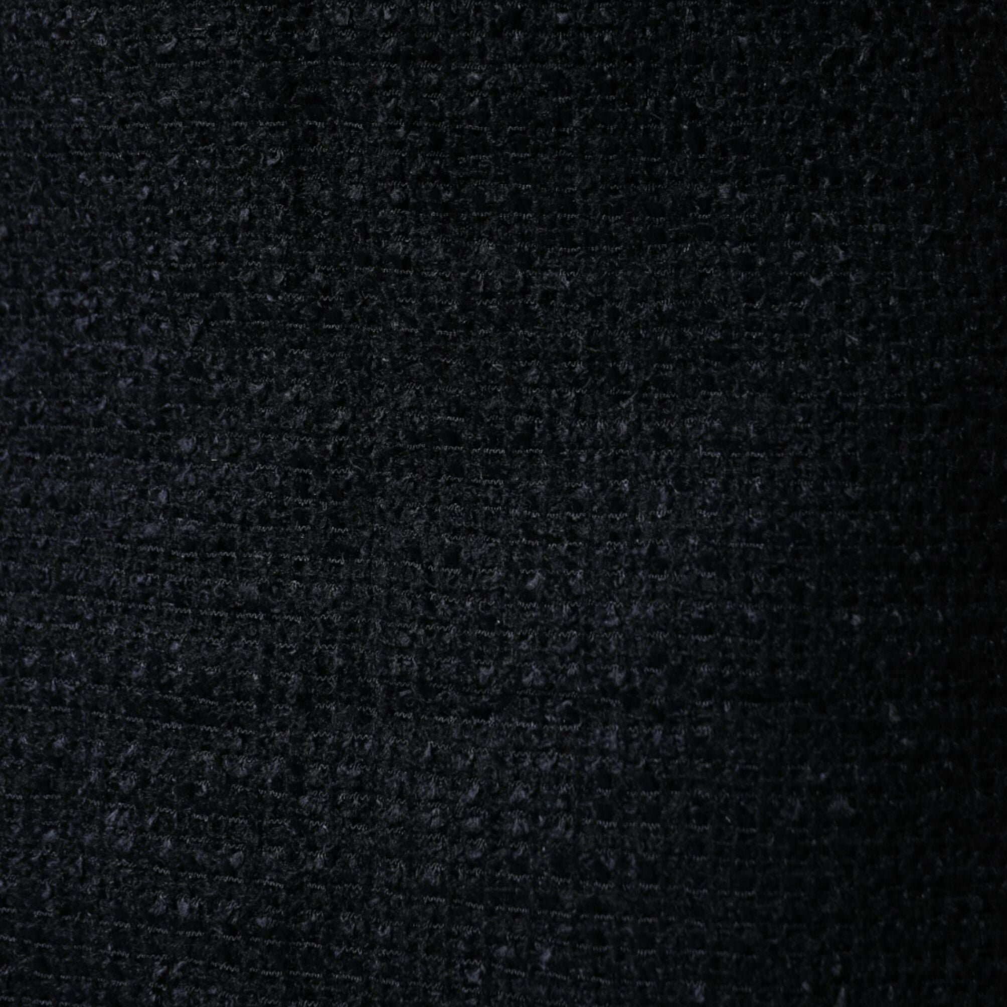 Dolce & Gabbana Black Virgin Wool Pencil Cut Midi Skirt