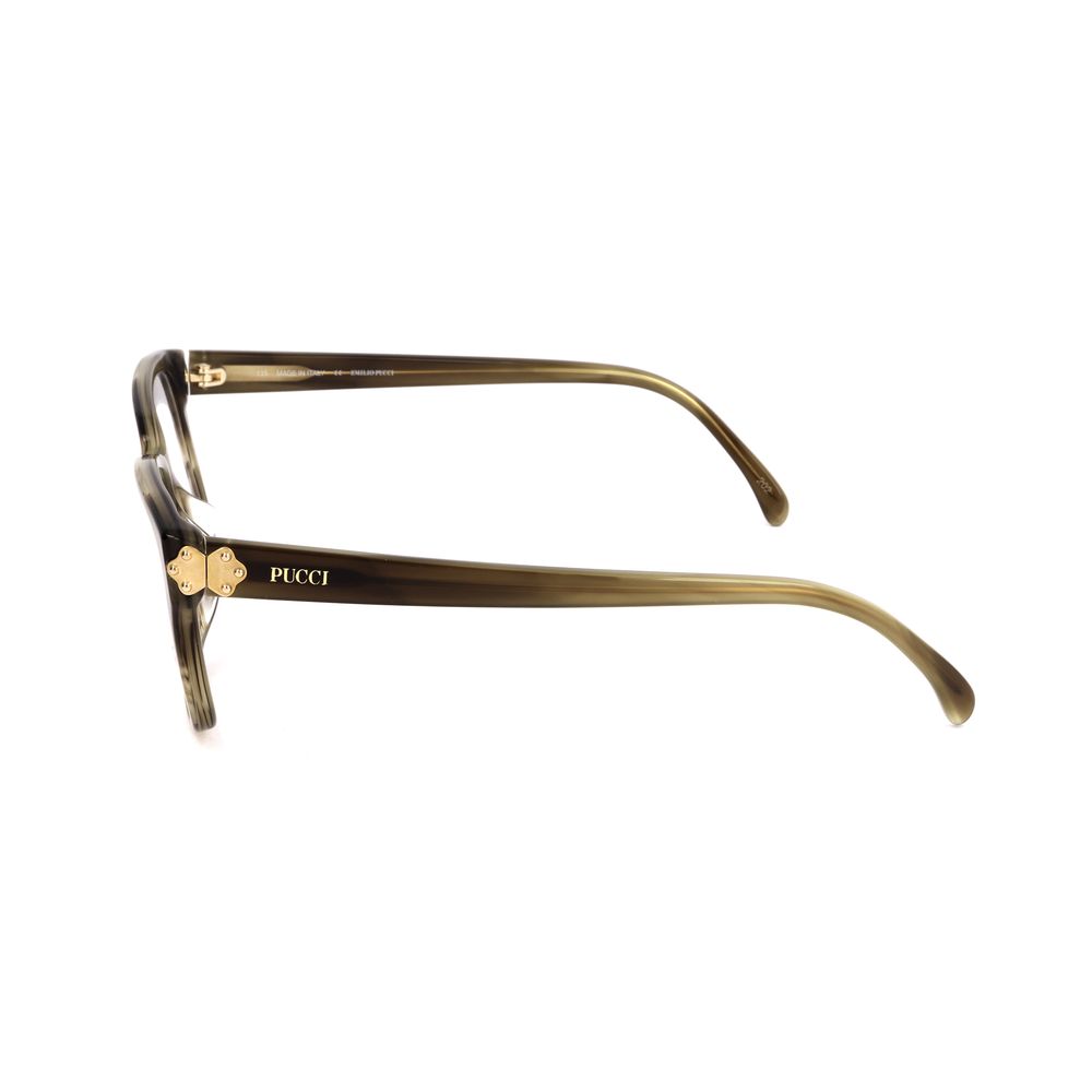 Emilio Pucci Green Plastic Glasses (Frames)