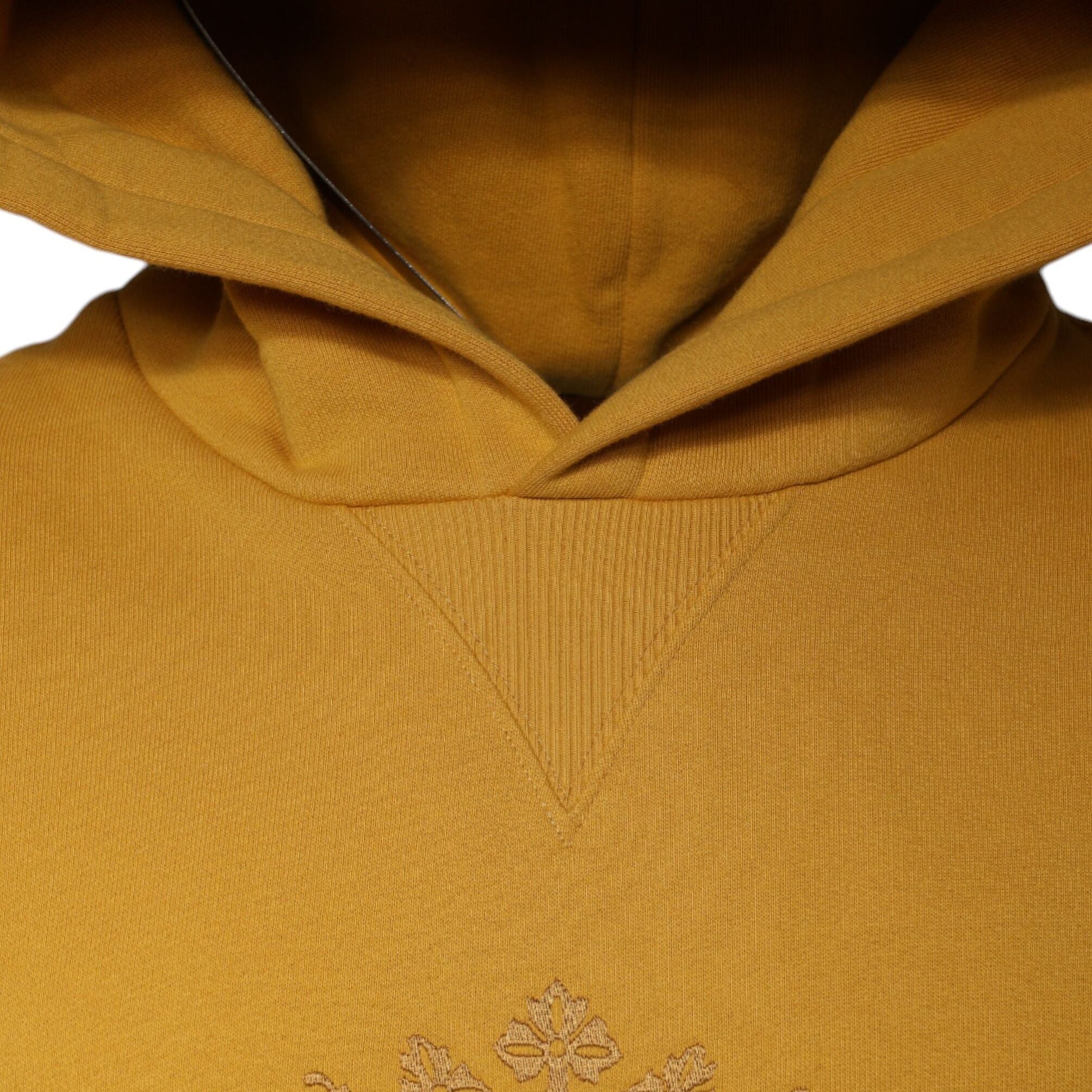 Dolce & Gabbana Mustard DG Hooded Men Sweatshirt Sweater