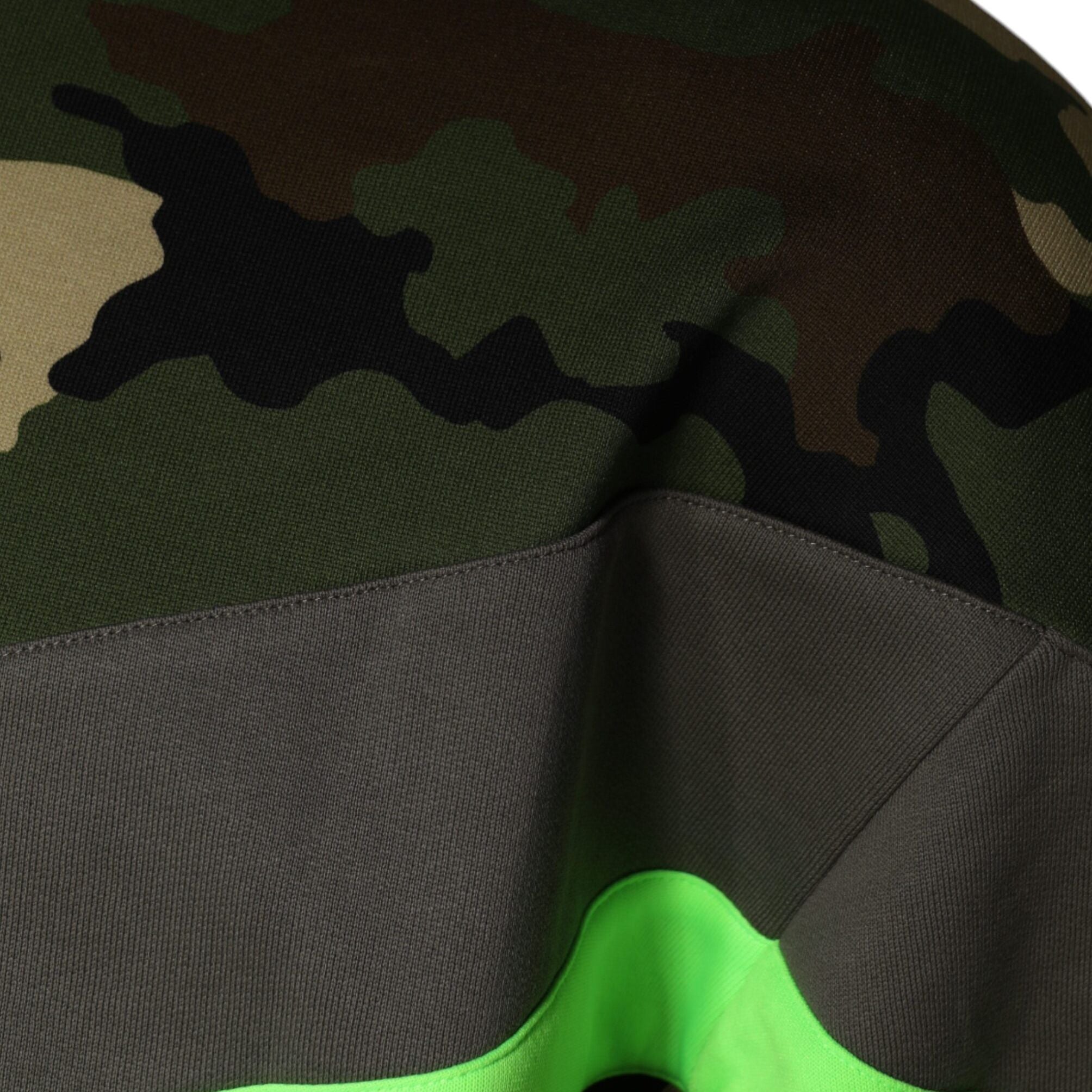 Dolce & Gabbana Multicolor Camouflage Sweatshirt Sweater