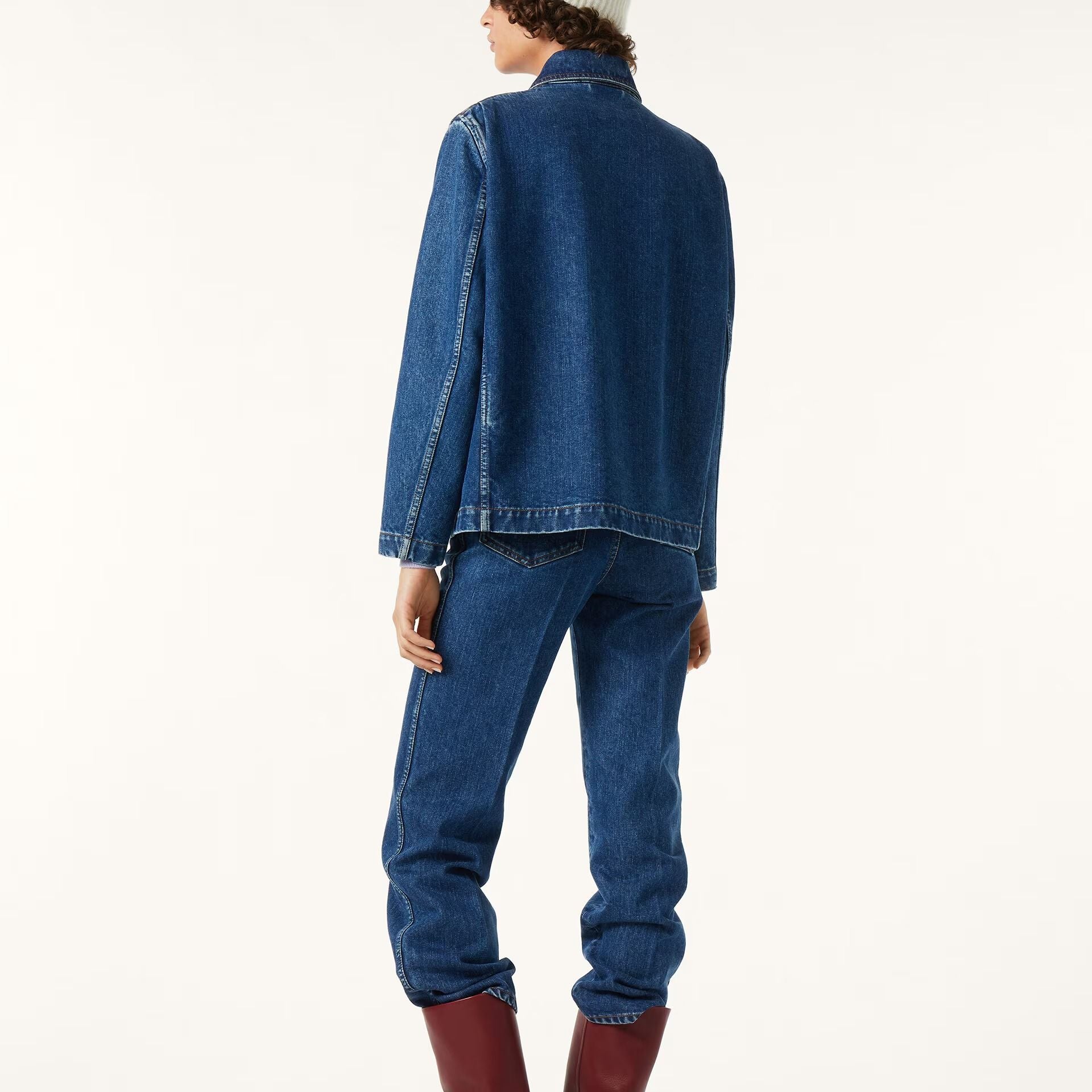 Loro Piana Nichi Jacket in Denim Silk