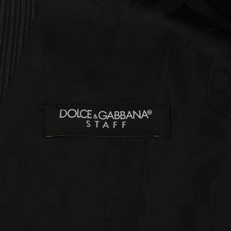 Dolce & Gabbana Gray Wool Stretch Vest