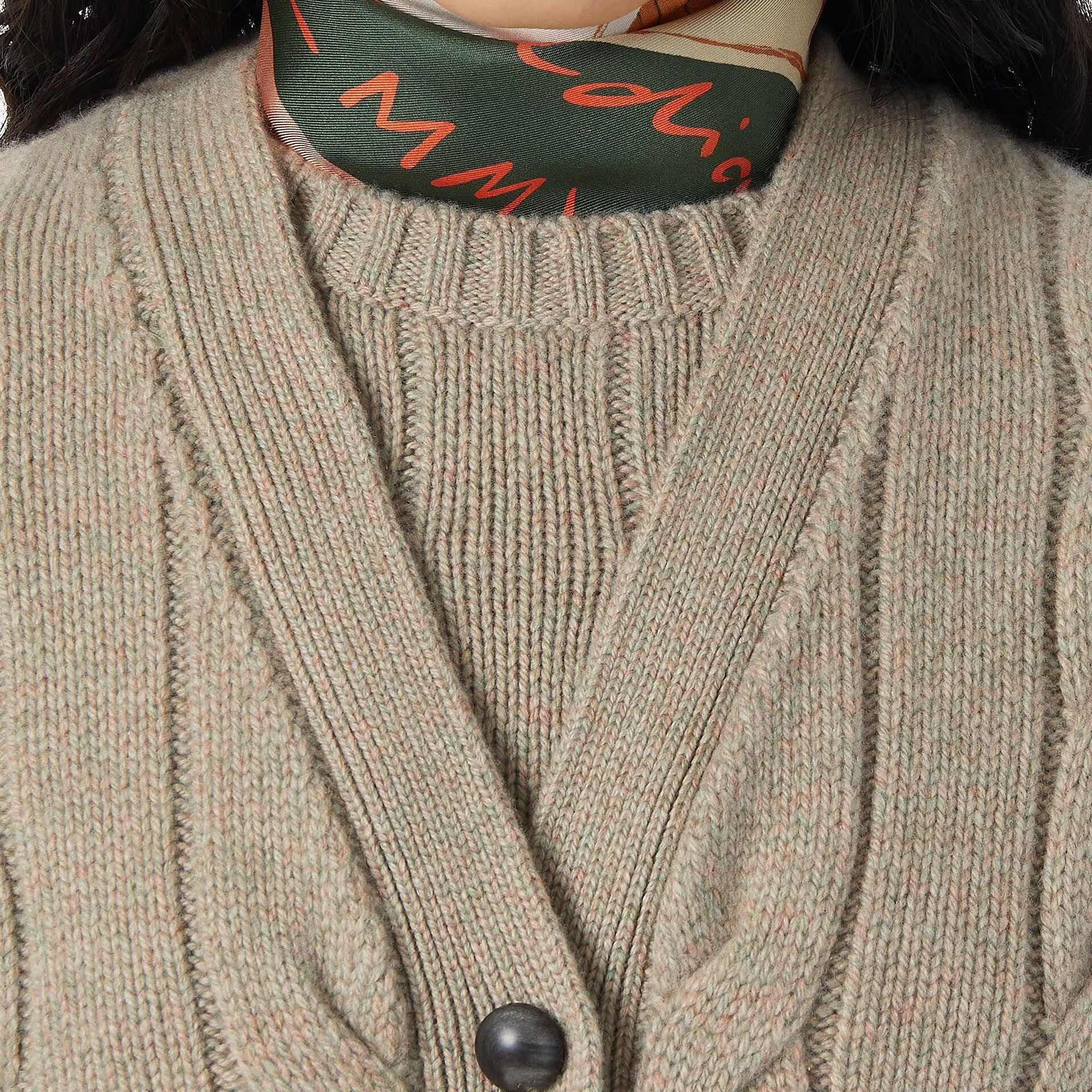 Loro Piana Napier Cardigan in Baby Cashmere Coarsehair