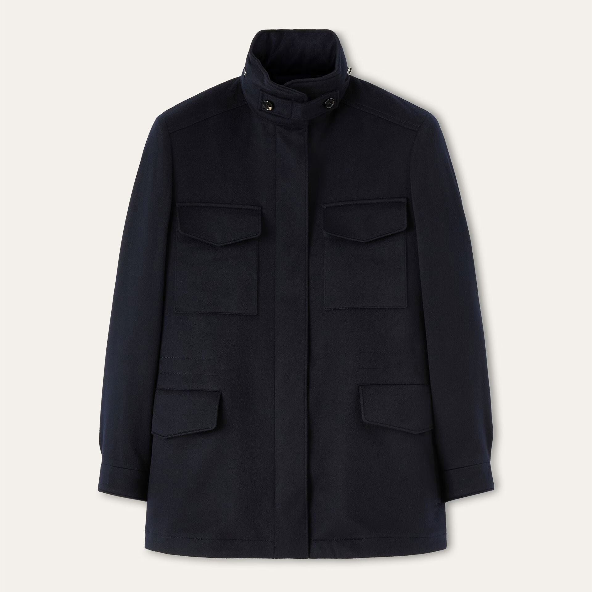 Loro Piana Traveller Field Jacket in Cashmere - Storm System®