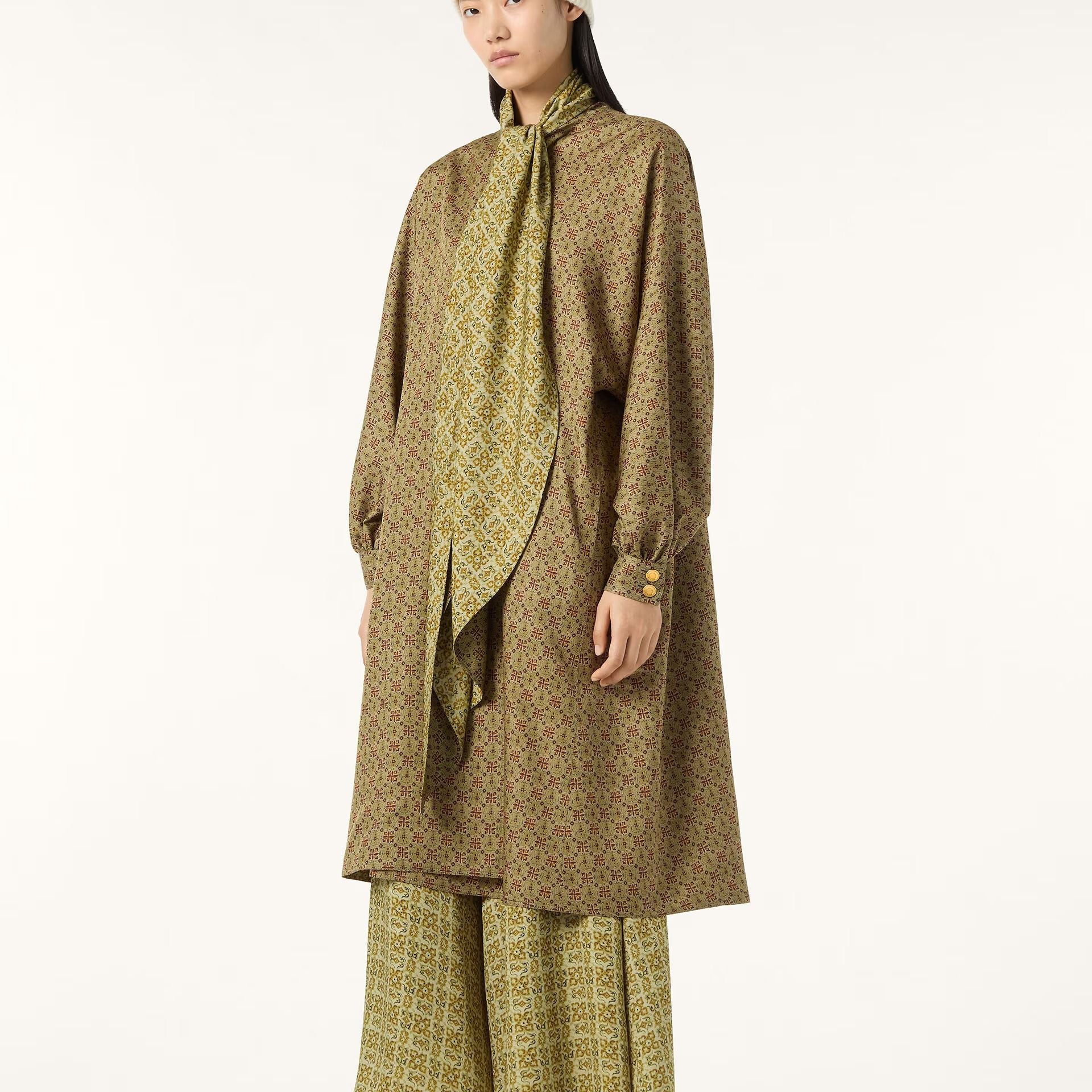 Loro Piana Ibel Coat in Silk