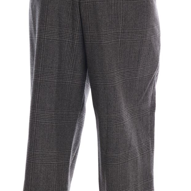 Dolce & Gabbana Gray Wool Capri Pants