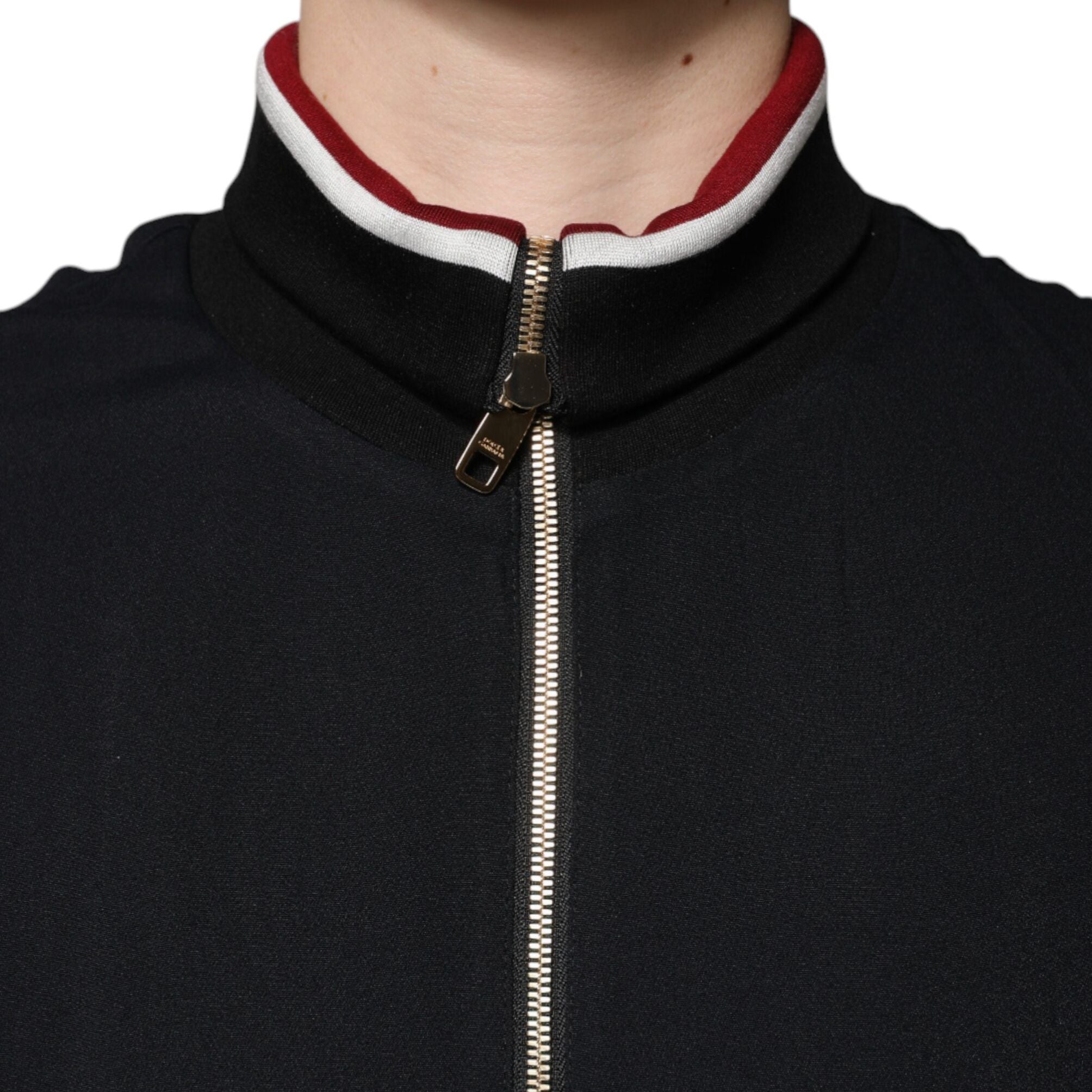 Dolce & Gabbana Black DG King Full Zip Sweatshirt Sweater
