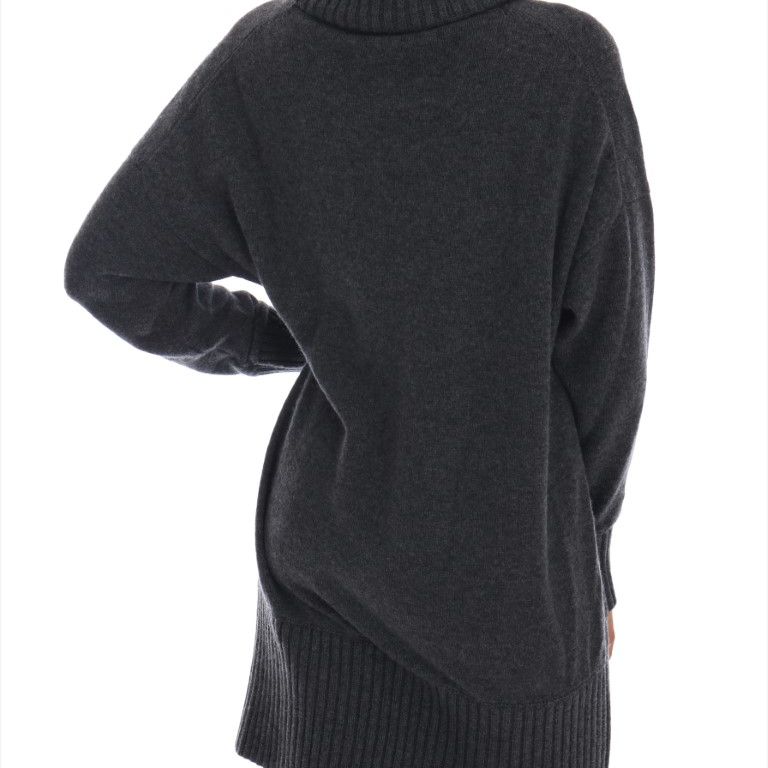 Dolce & Gabbana Fairy Tale Crystal Gray Cashmere Sweater